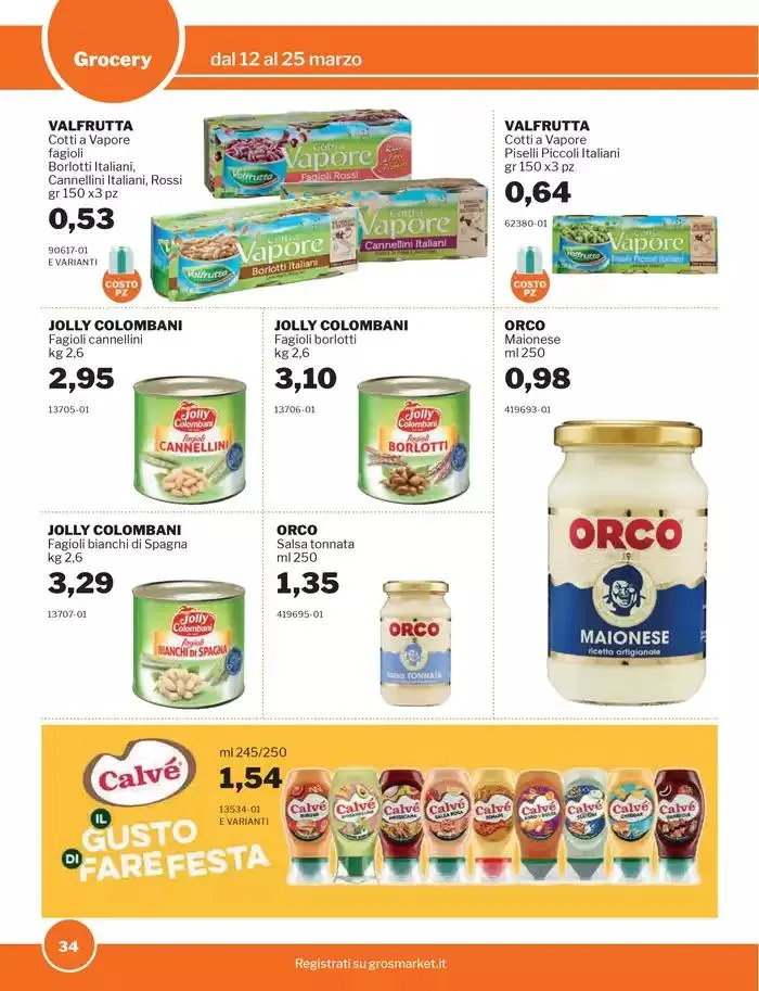 Volantino Food & Beverage da 12 marzo a 25 marzo di 2025 - Pagina del volantino 34