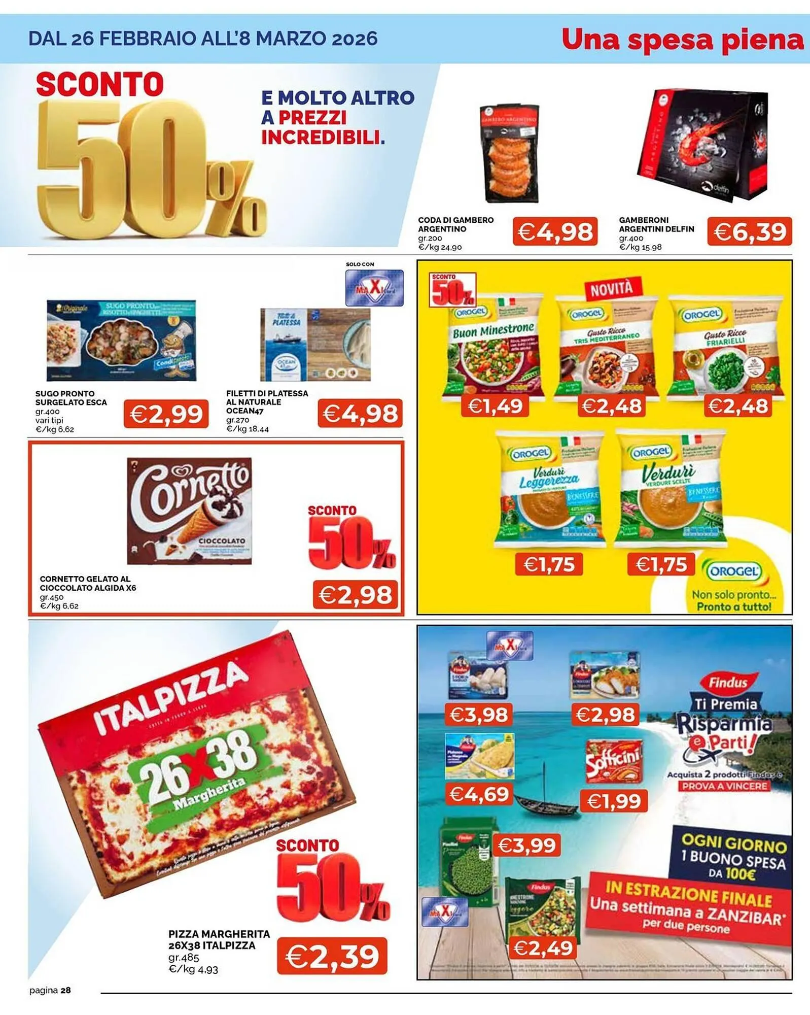Volantino Maxisconto da 26 febbraio a 8 marzo di 2026 - Pagina del volantino 28