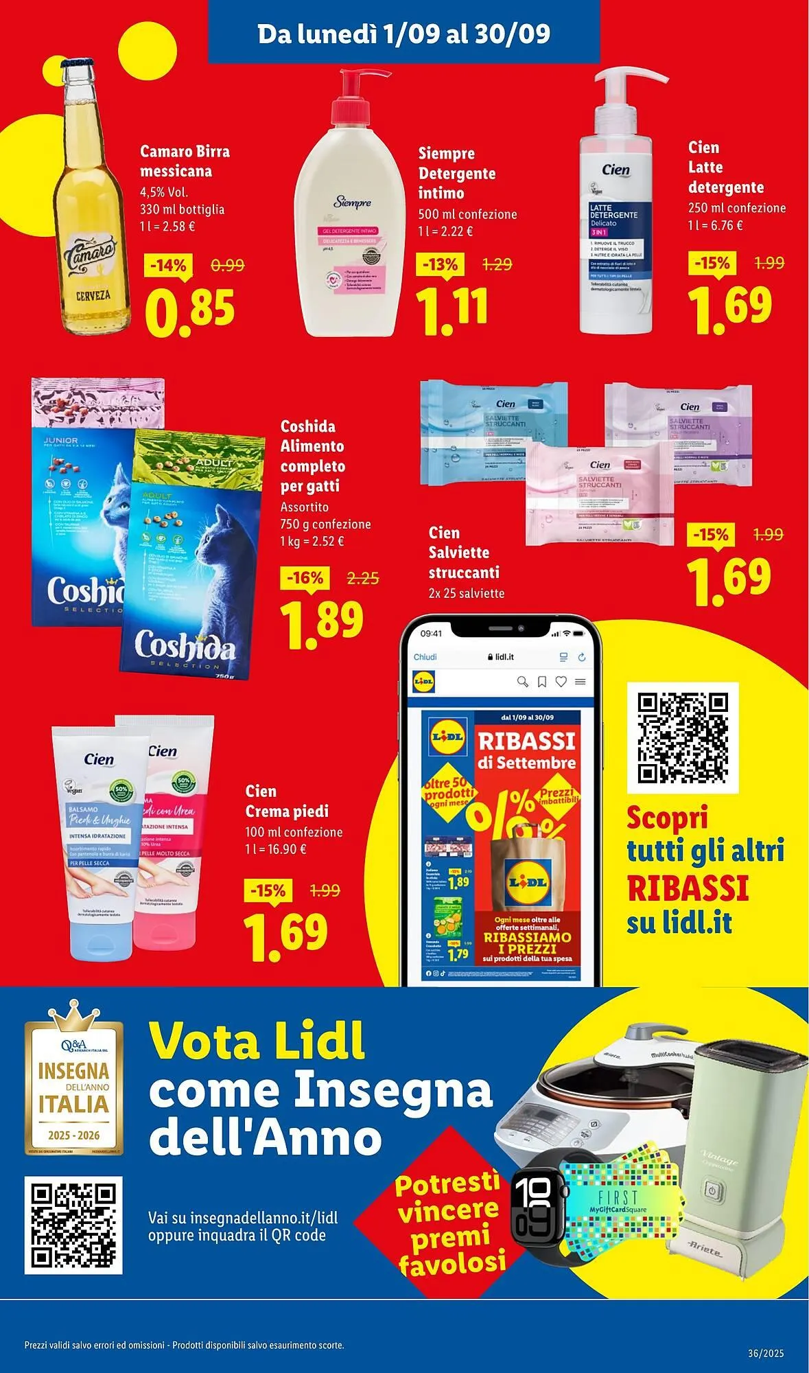 Volantino Lidl da 1 settembre a 7 settembre di 2025 - Pagina del volantino 19