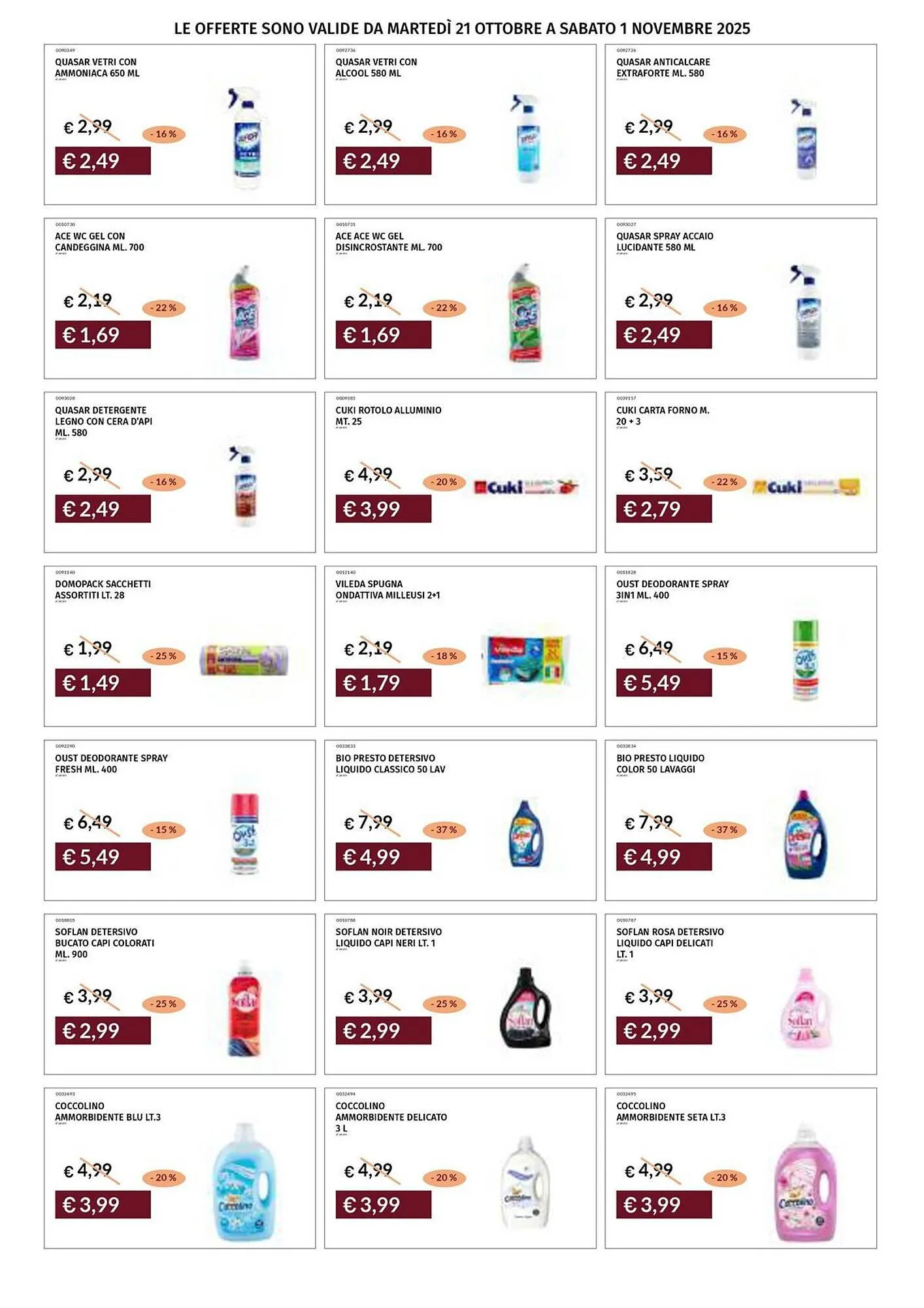 Volantino Prezzemolo e Vitale da 21 ottobre a 1 novembre di 2025 - Pagina del volantino 41