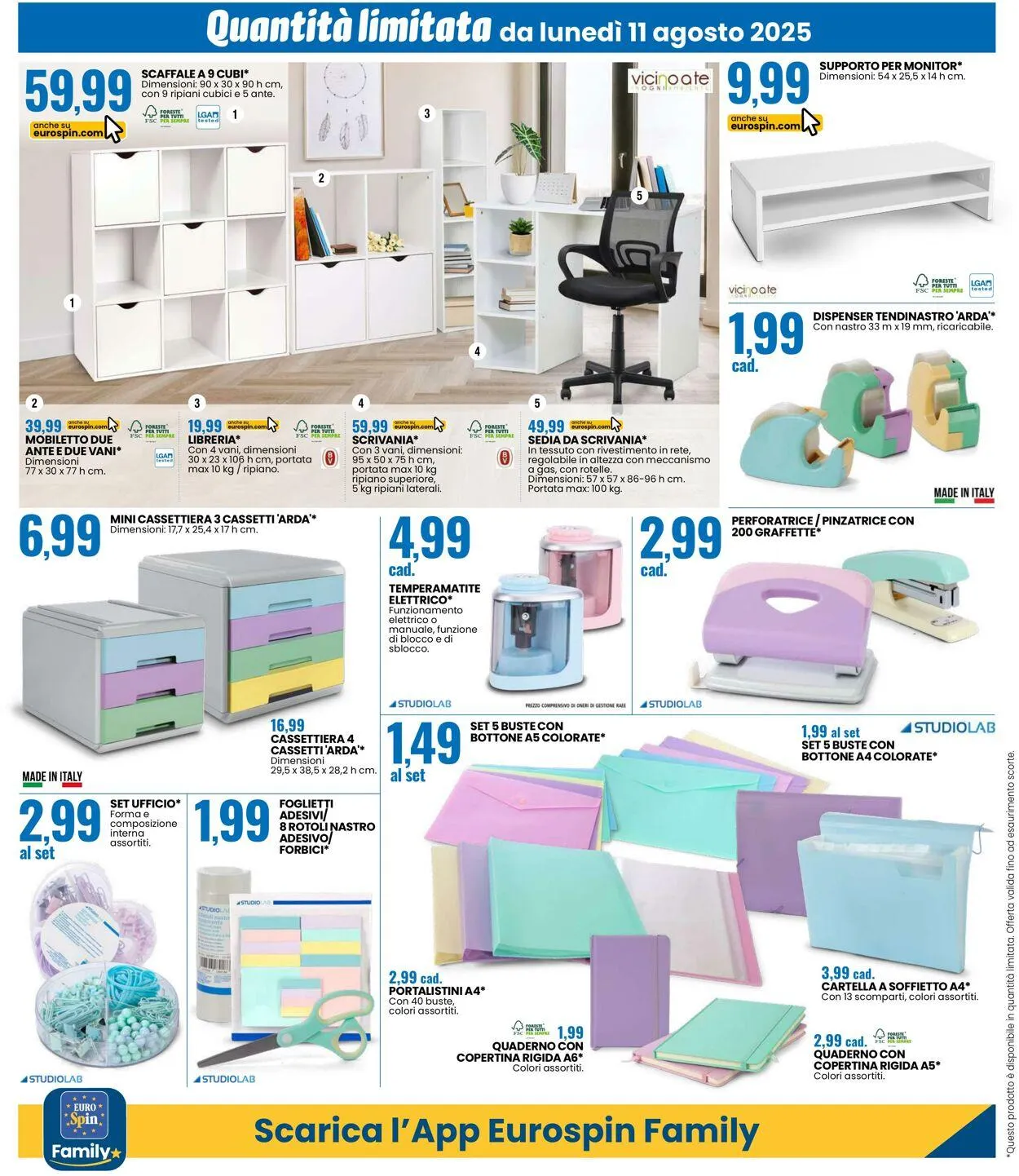 EURO Spin Volantino attuale da 11 agosto a 25 agosto di 2025 - Pagina del volantino 12