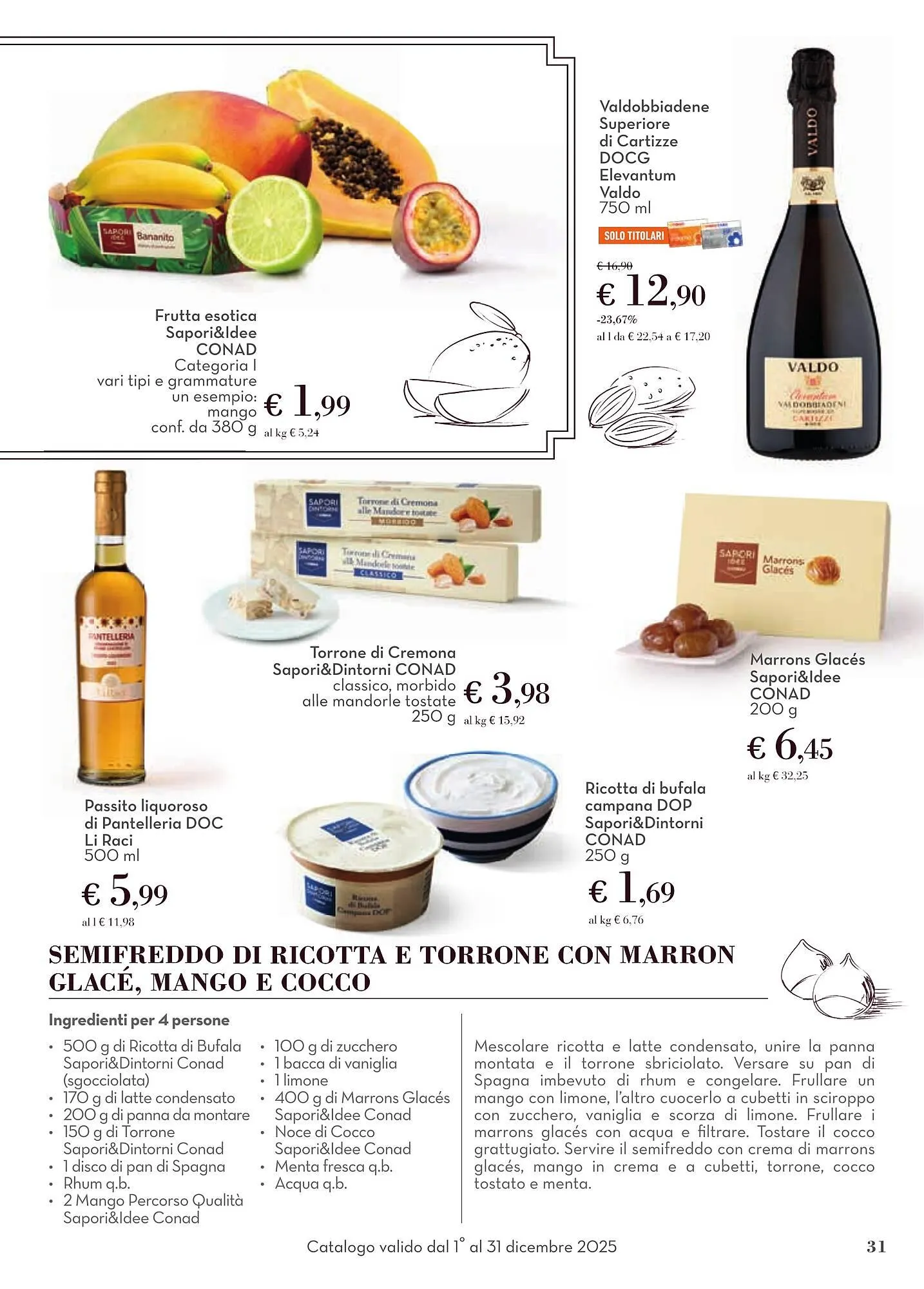 Volantino Conad da 1 dicembre a 31 dicembre di 2025 - Pagina del volantino 31
