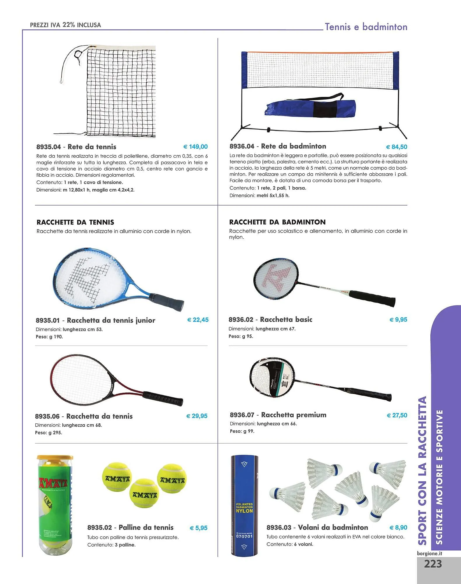Volantino Borgione Sport da 31 dicembre a 31 dicembre di 2025 - Pagina del volantino 223