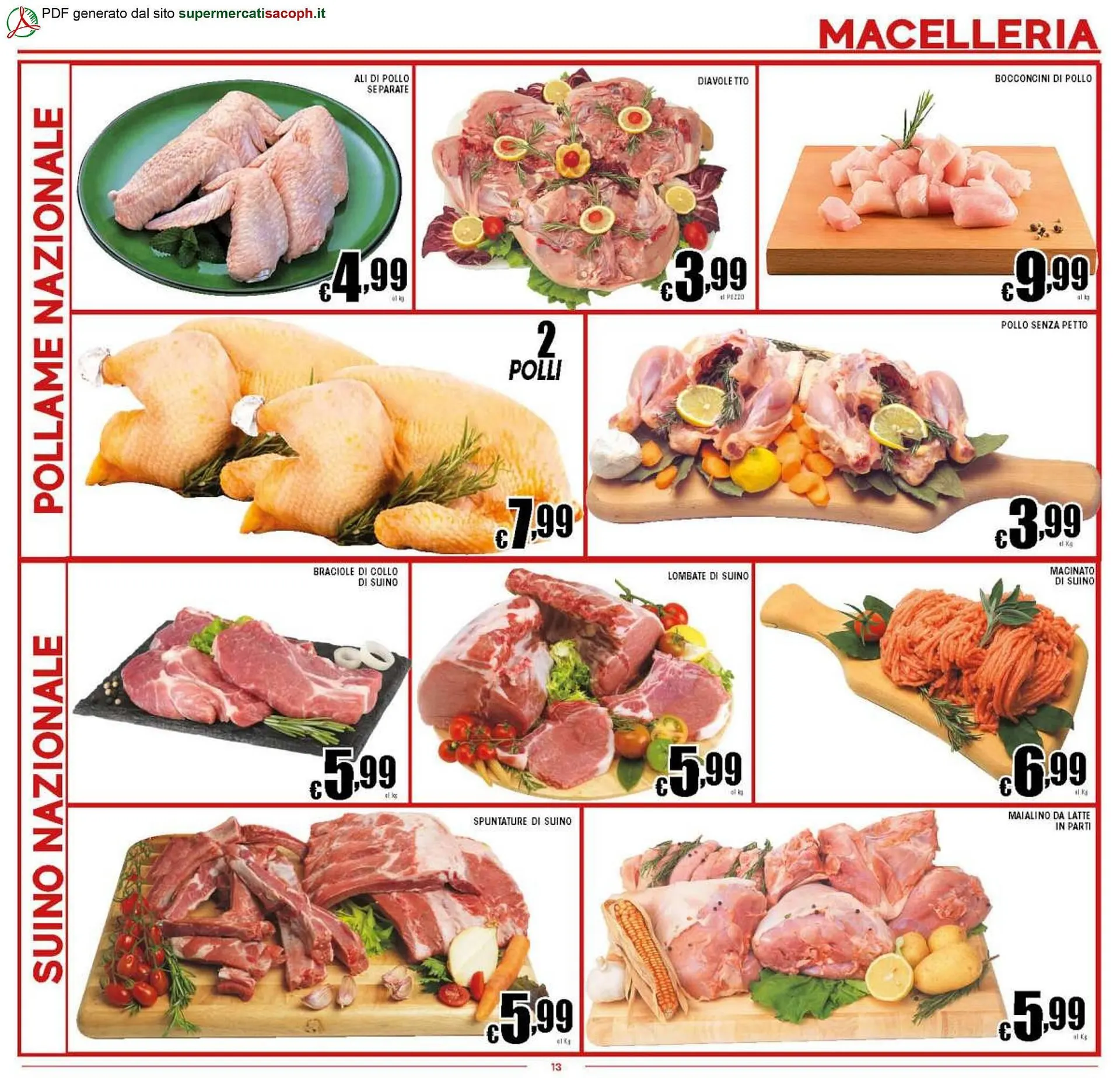 Volantino Sacoph da 17 marzo a 26 marzo di 2026 - Pagina del volantino 13