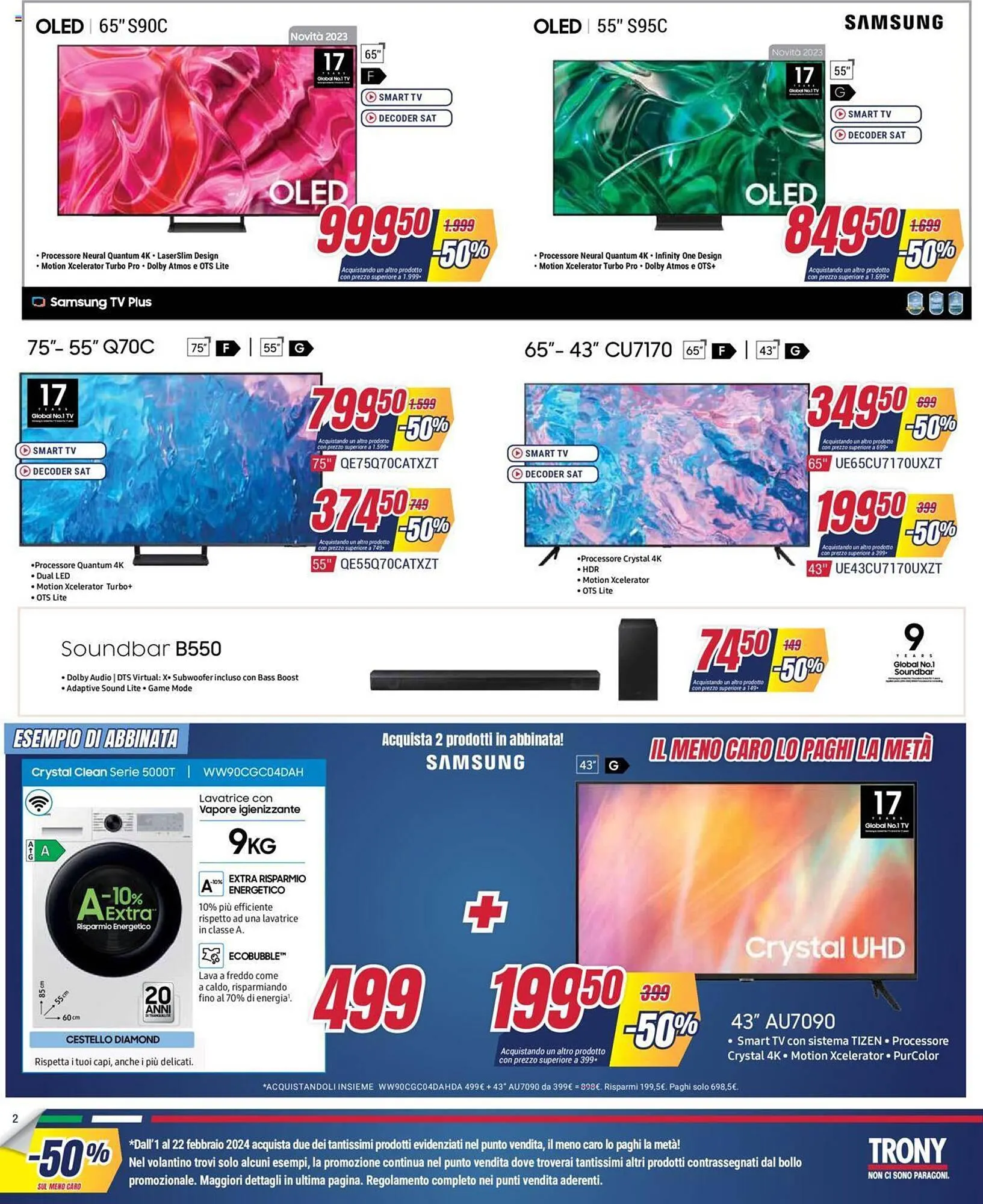 Volantino Trony da 1 febbraio a 22 febbraio di 2024 - Pagina del volantino 2