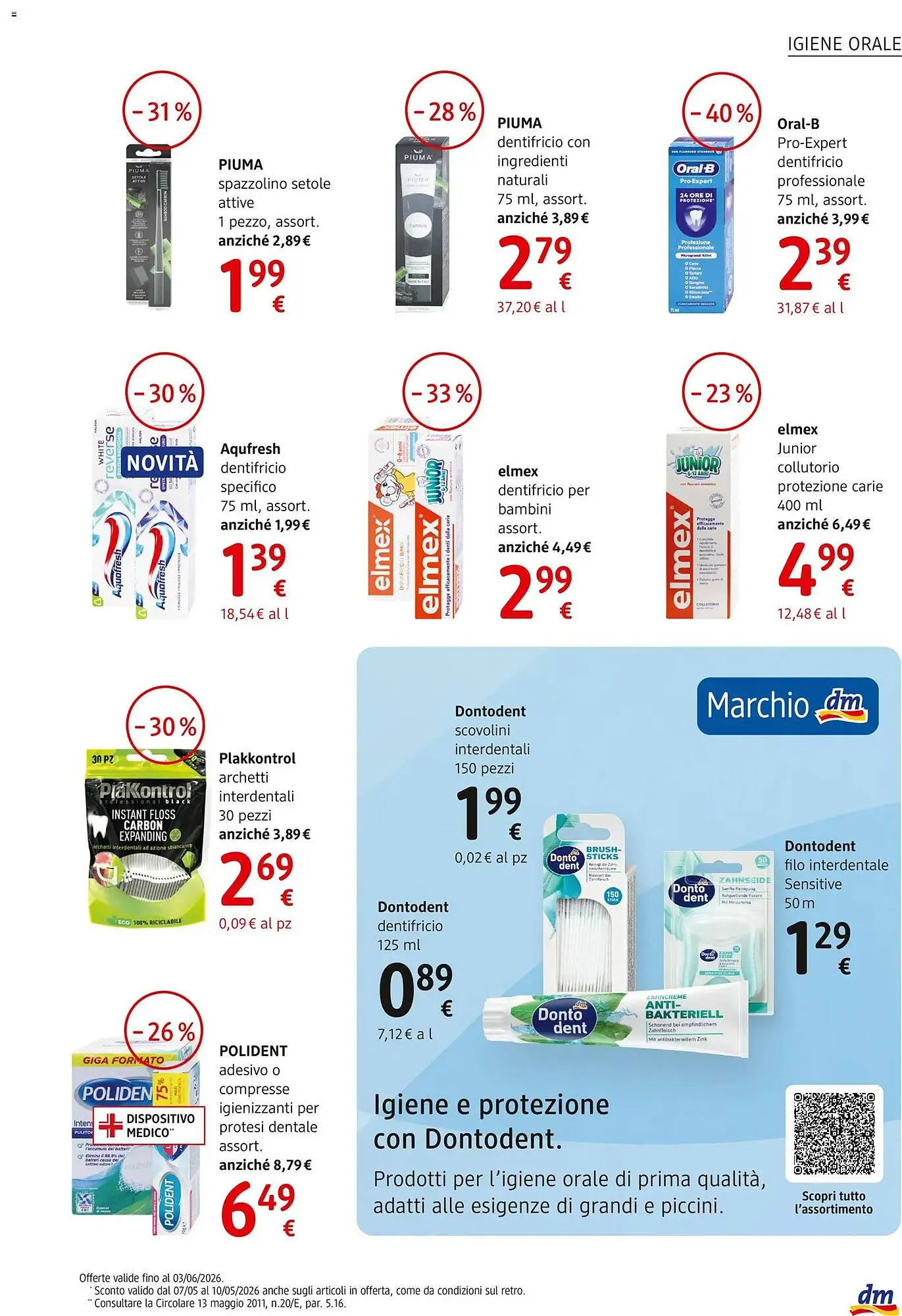 Volantino dm drogerie markt da 7 maggio a 3 giugno di 2026 - Pagina del volantino 9