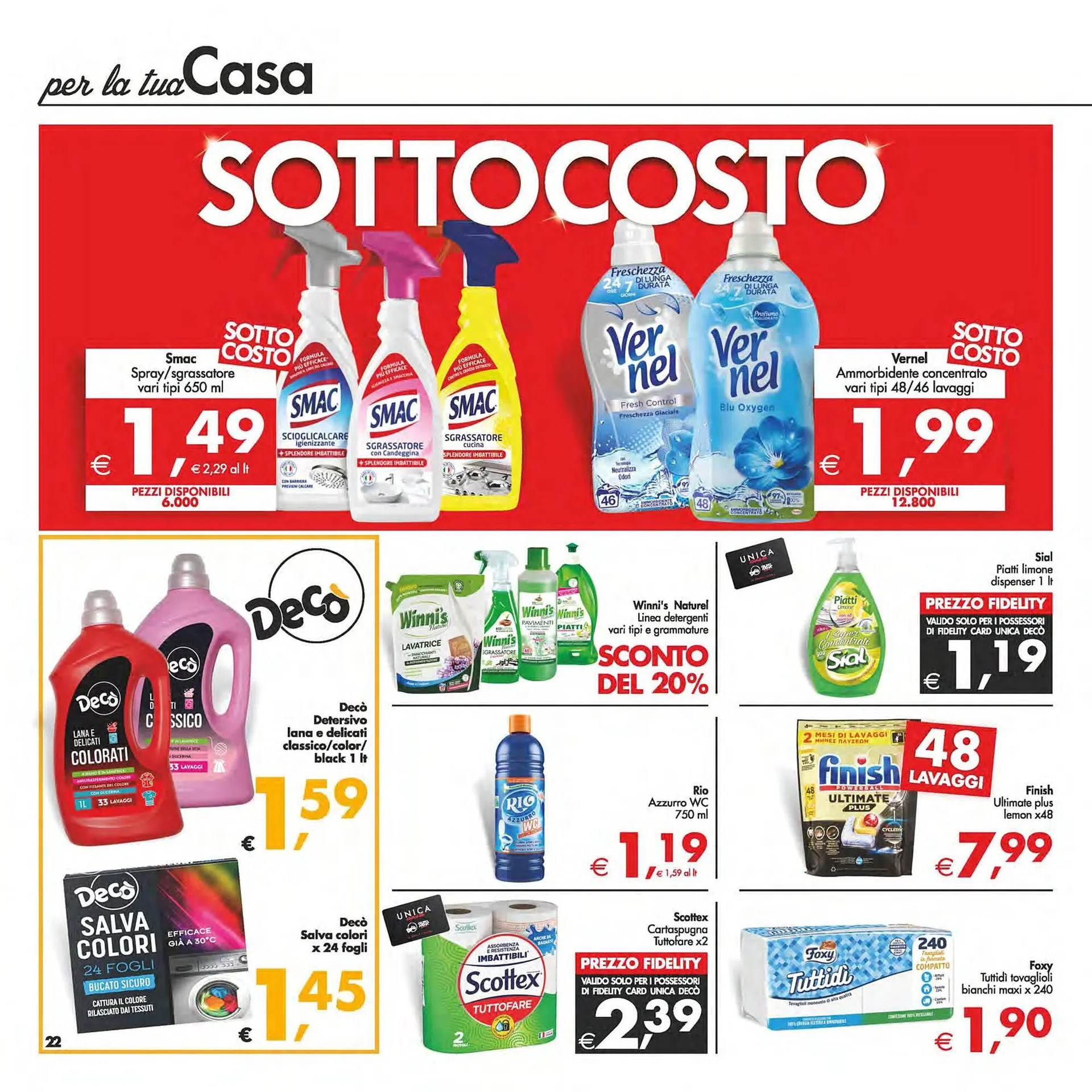 Volantino Deco Maxistore da 24 ottobre a 3 novembre di 2025 - Pagina del volantino 22