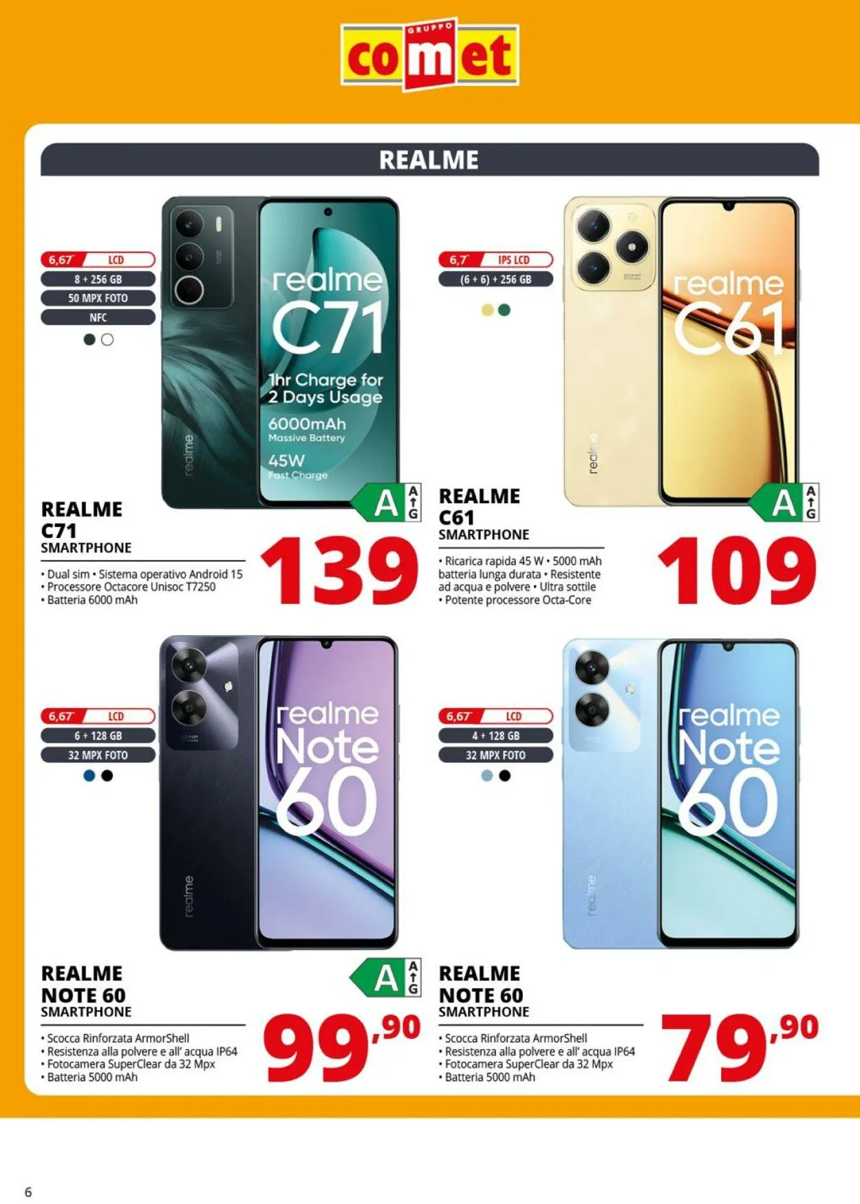 Comet Volantino attuale da 29 agosto a 11 settembre di 2025 - Pagina del volantino 6