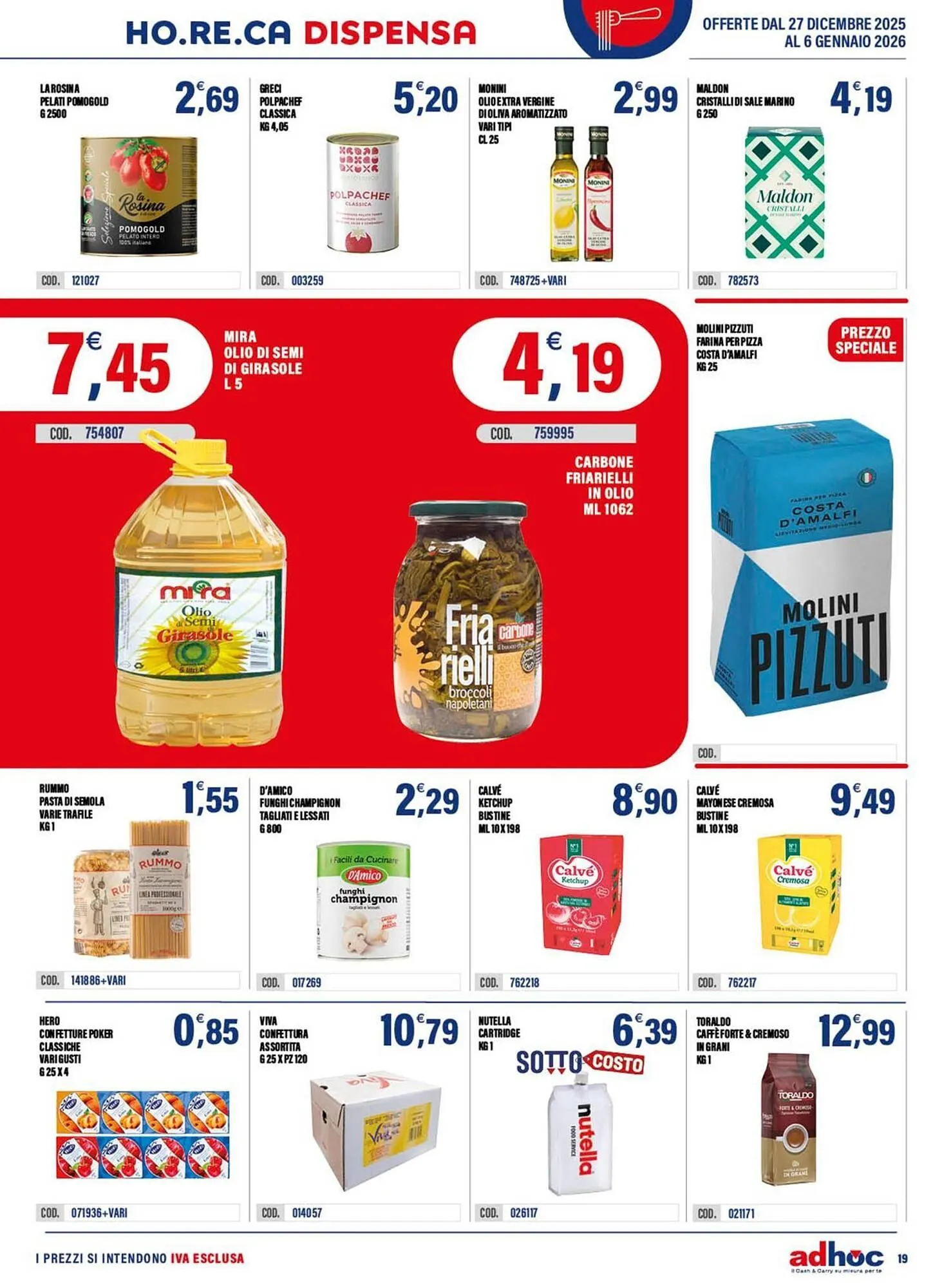 Volantino Adhoc da 29 dicembre a 6 gennaio di 2026 - Pagina del volantino 19