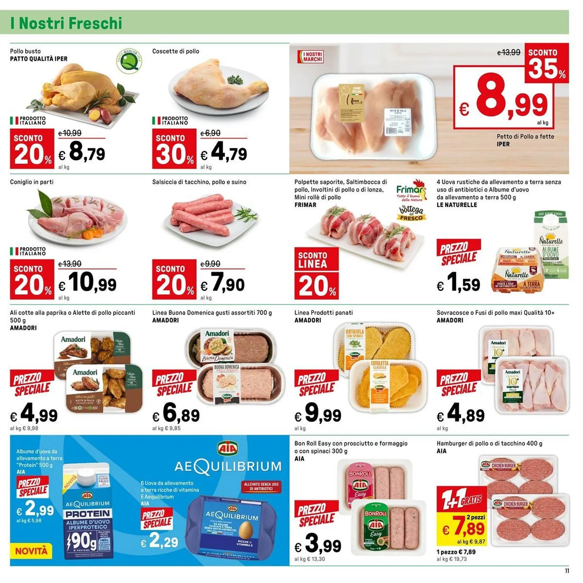 Volantino Iper La Grande da 30 aprile a 10 maggio di 2026 - Pagina del volantino 11