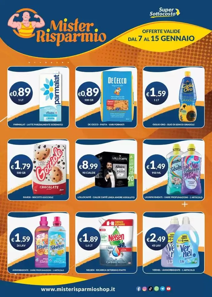 Offerte valide dal 7 al 15 gennaio - 1