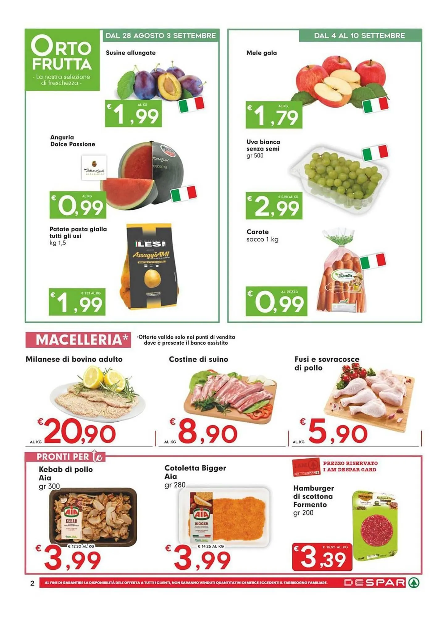 Volantino DeSpar Express da 28 settembre a 10 ottobre di 2025 - Pagina del volantino 2