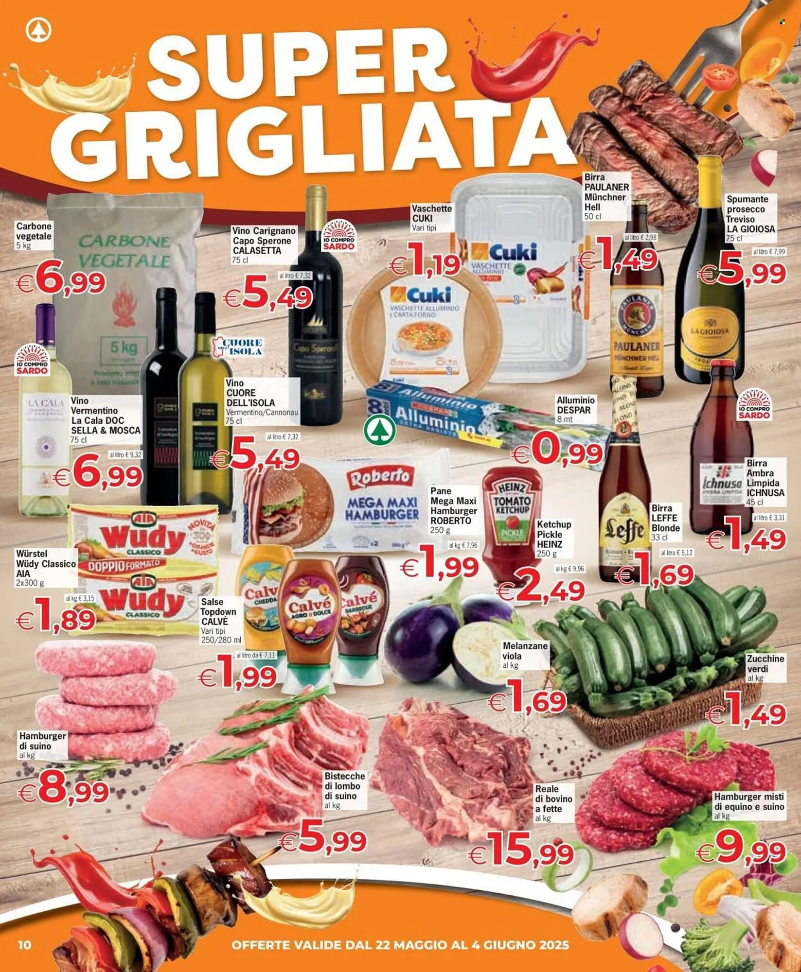 Volantino Eurospar da 22 maggio a 4 giugno di 2025 - Pagina del volantino 10