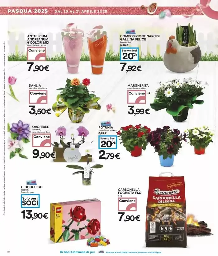 40 prodotti al 40% di sconto da 10 aprile a 21 aprile di 2025 - Pagina del volantino 22