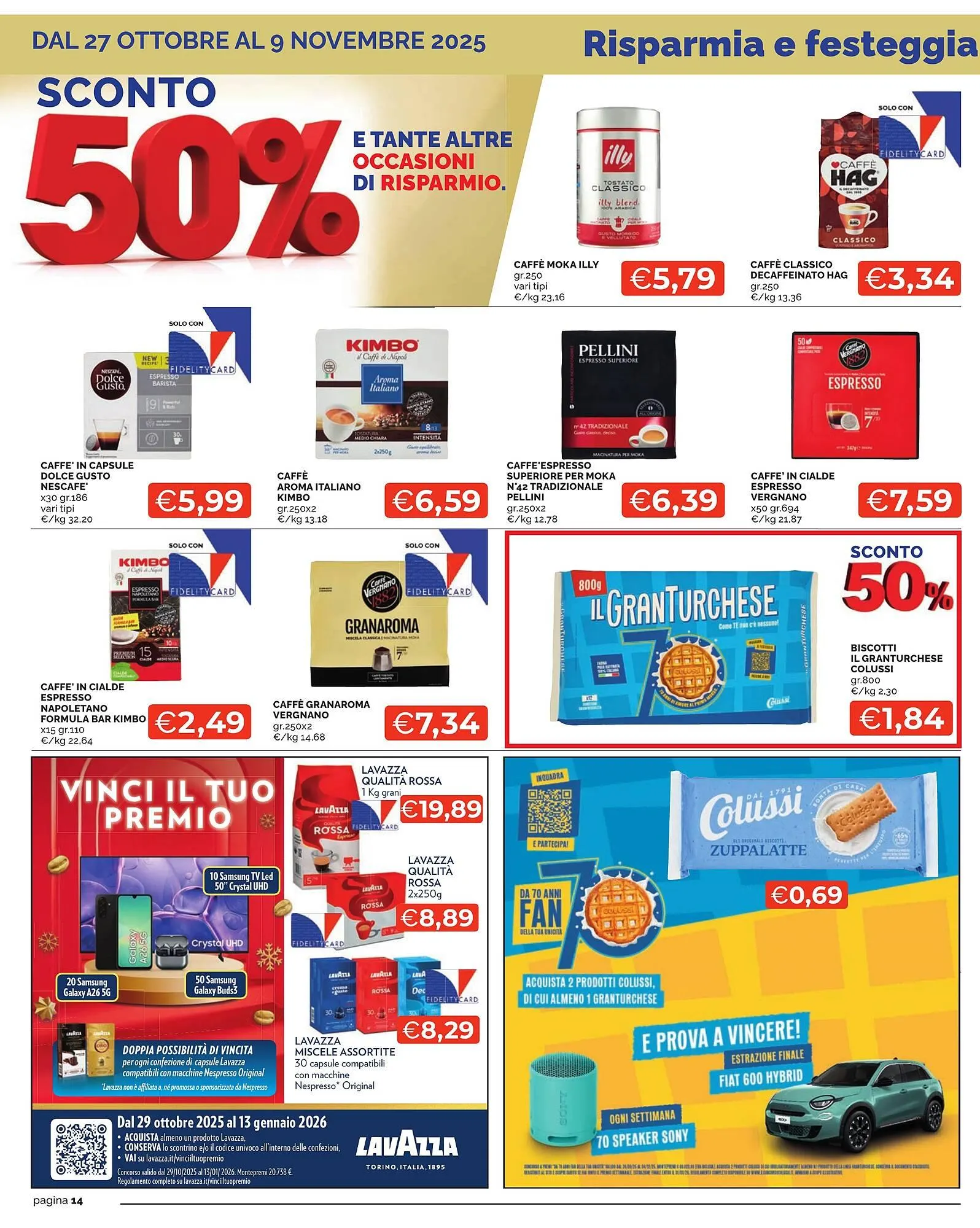 Volantino Mercatò Extra da 27 ottobre a 9 novembre di 2025 - Pagina del volantino 14