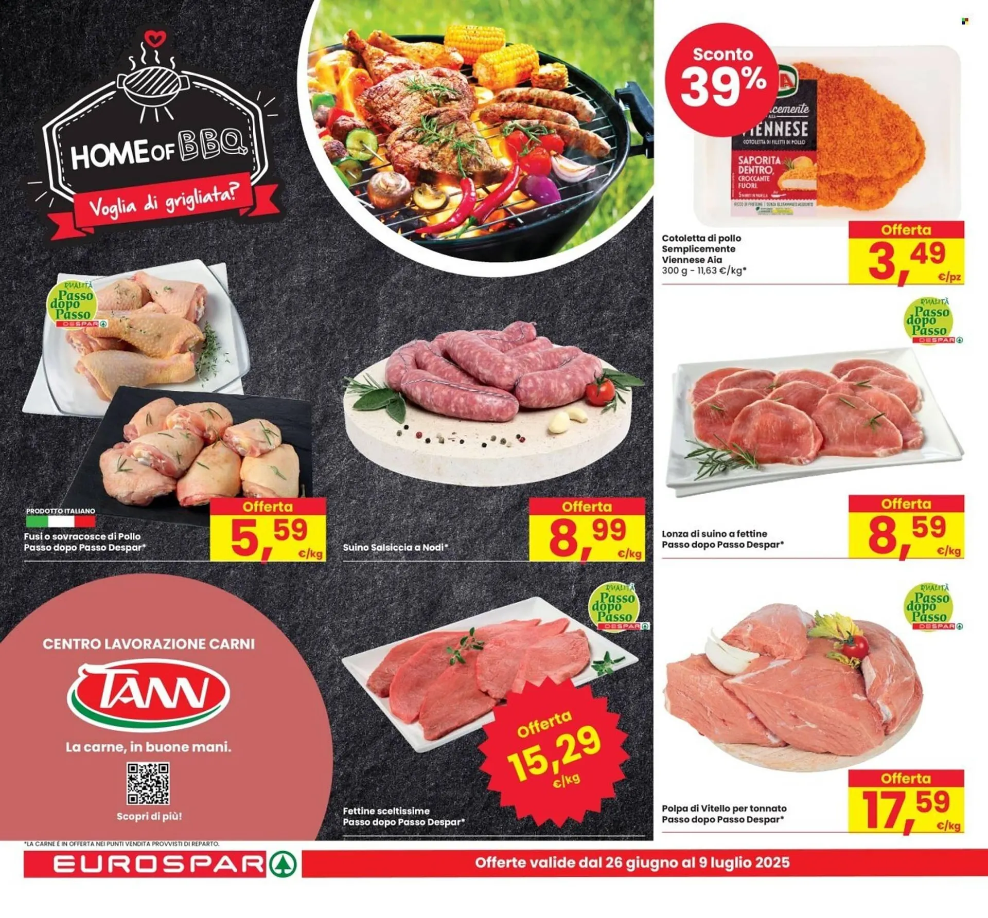 Volantino Eurospar da 26 giugno a 9 luglio di 2025 - Pagina del volantino 4