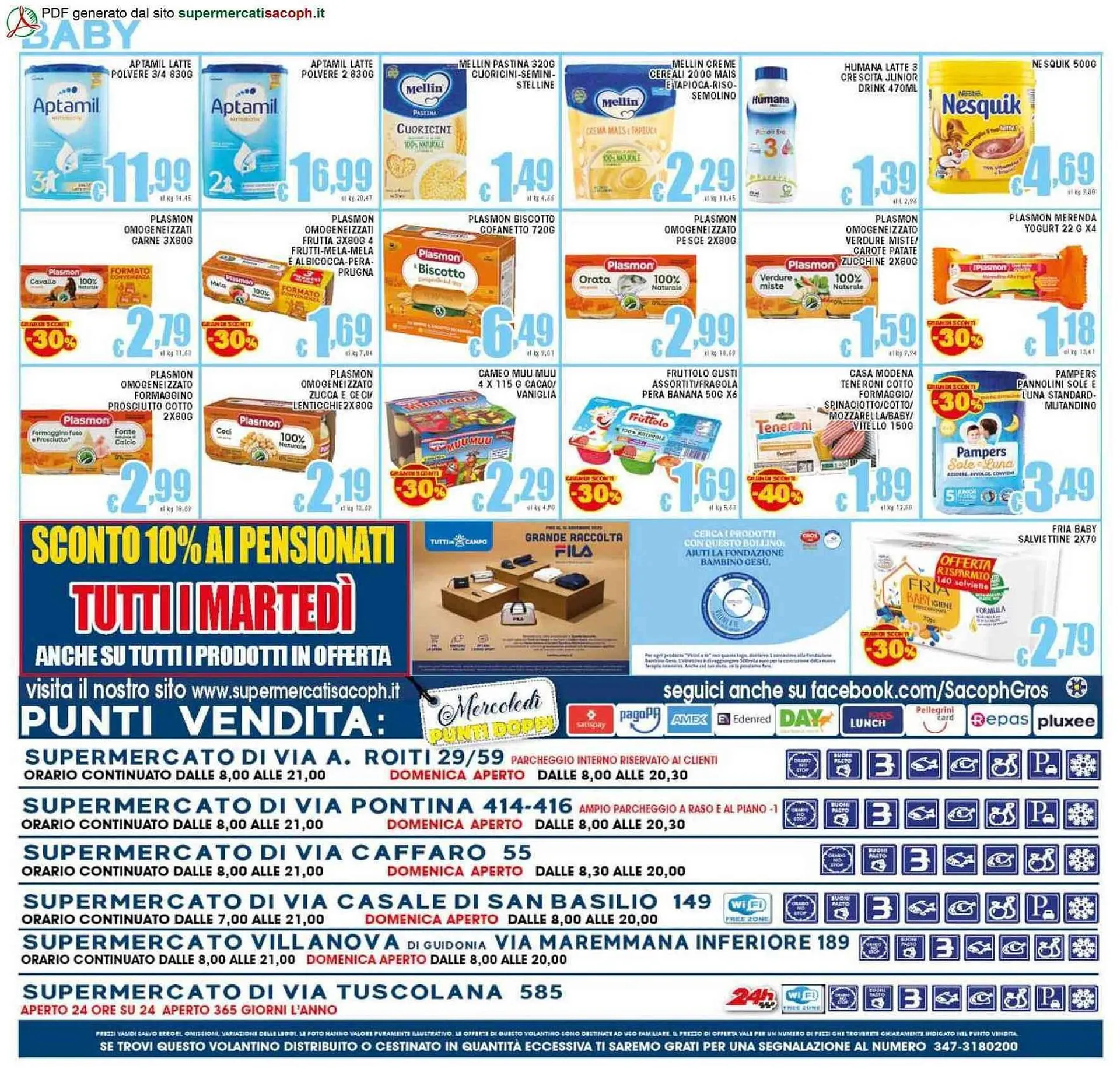 Volantino Sacoph da 7 novembre a 17 novembre di 2025 - Pagina del volantino 20