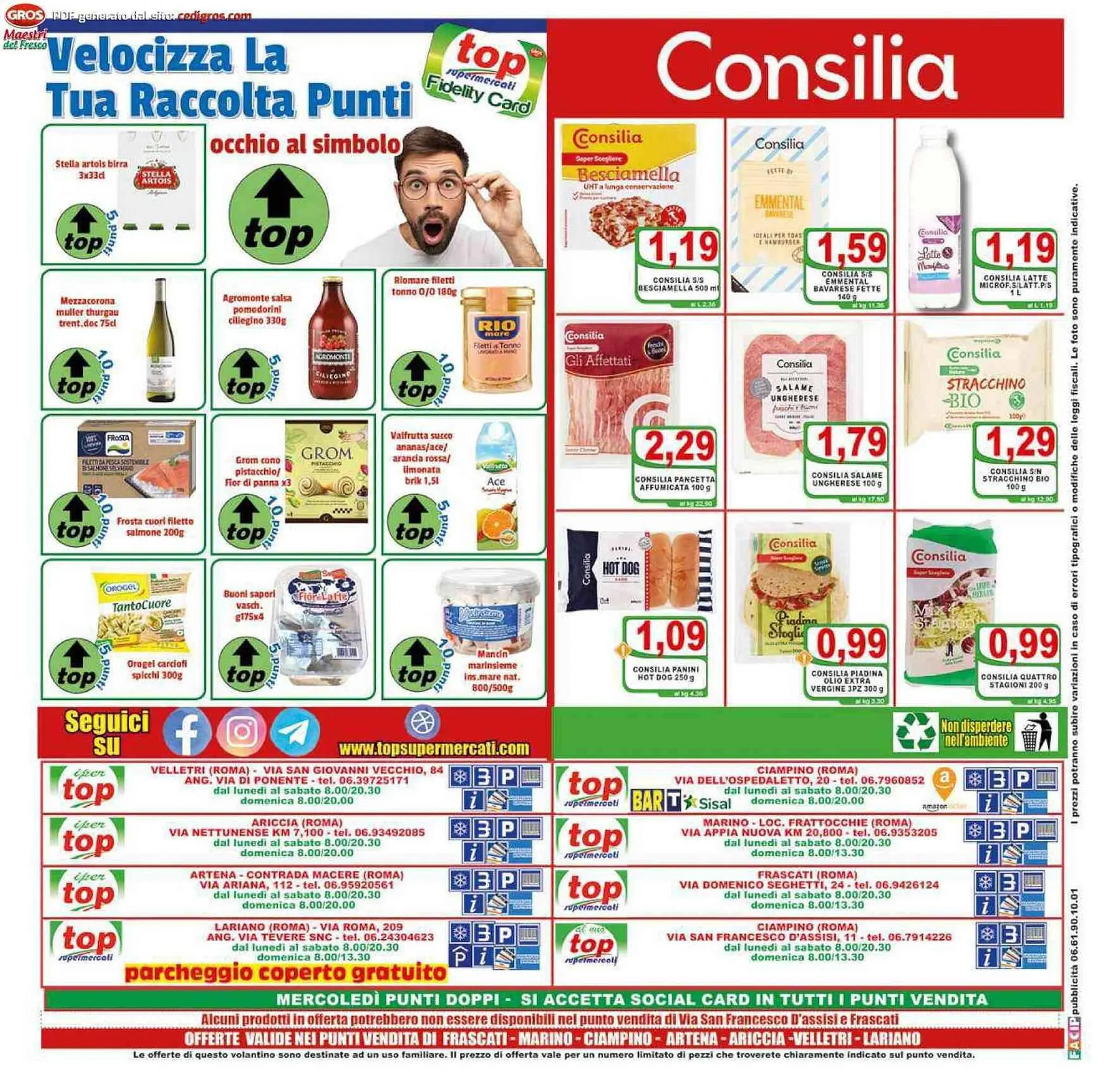 Volantino Top Supermercati da 30 giugno a 11 luglio di 2023 - Pagina del volantino 20