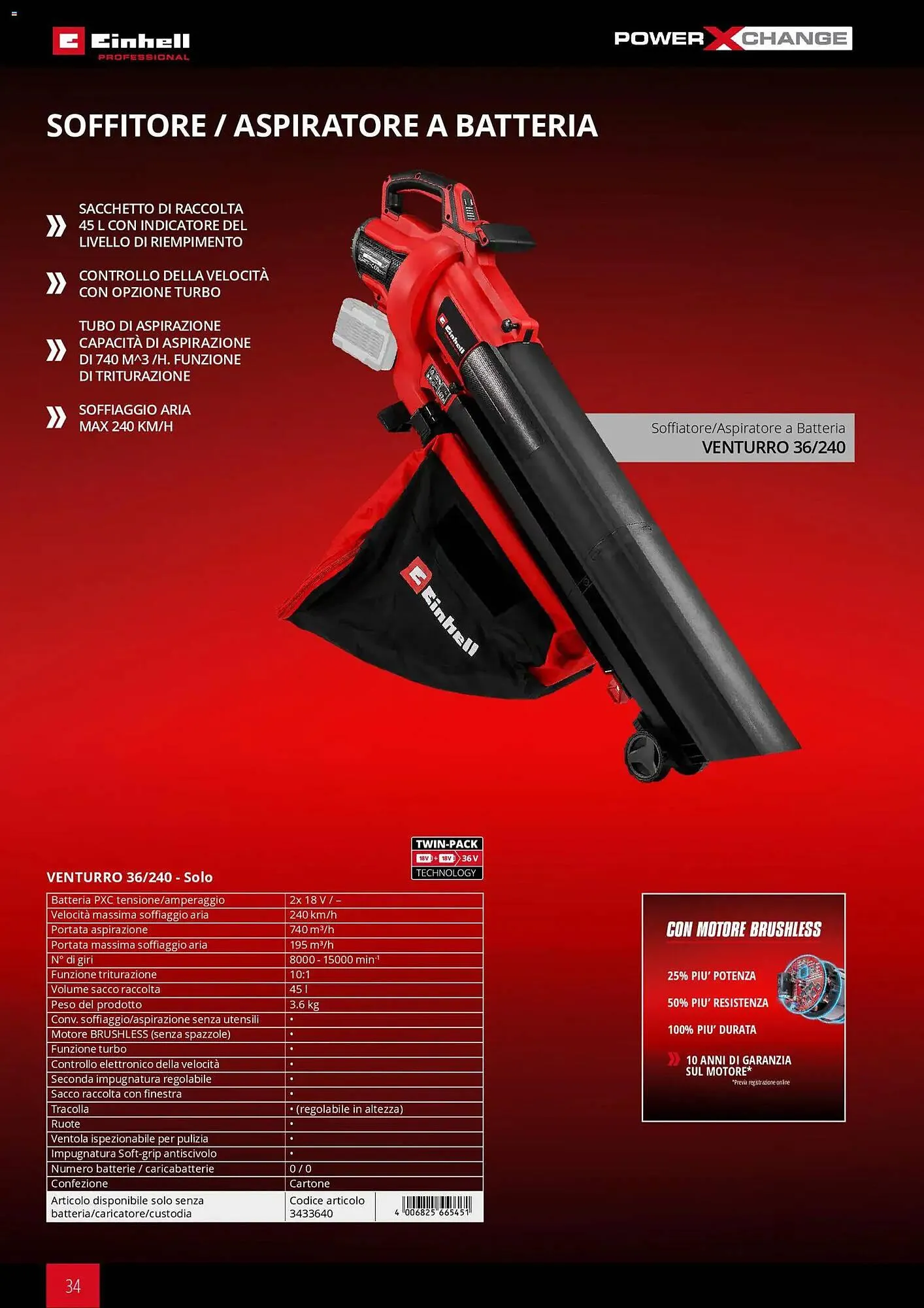 Volantino Einhell da 17 marzo a 31 dicembre di 2026 - Pagina del volantino 36