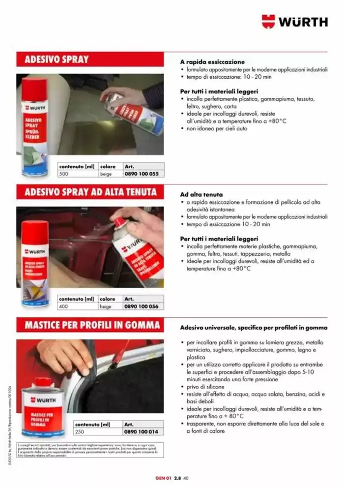 Catalogo generale da 29 aprile a 31 dicembre di 2025 - Pagina del volantino 189