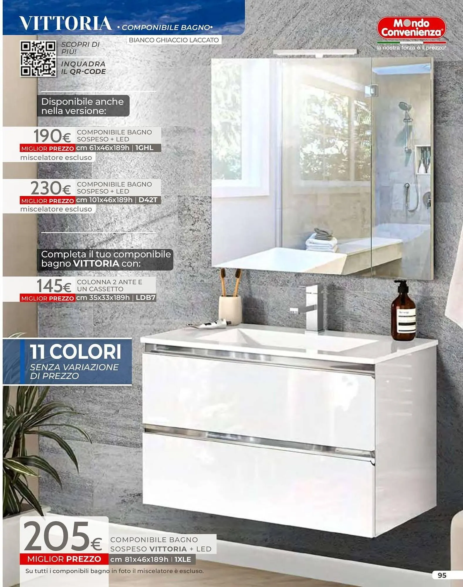 Volantino Mondo Convenienza da 1 luglio a 22 settembre di 2025 - Pagina del volantino 97