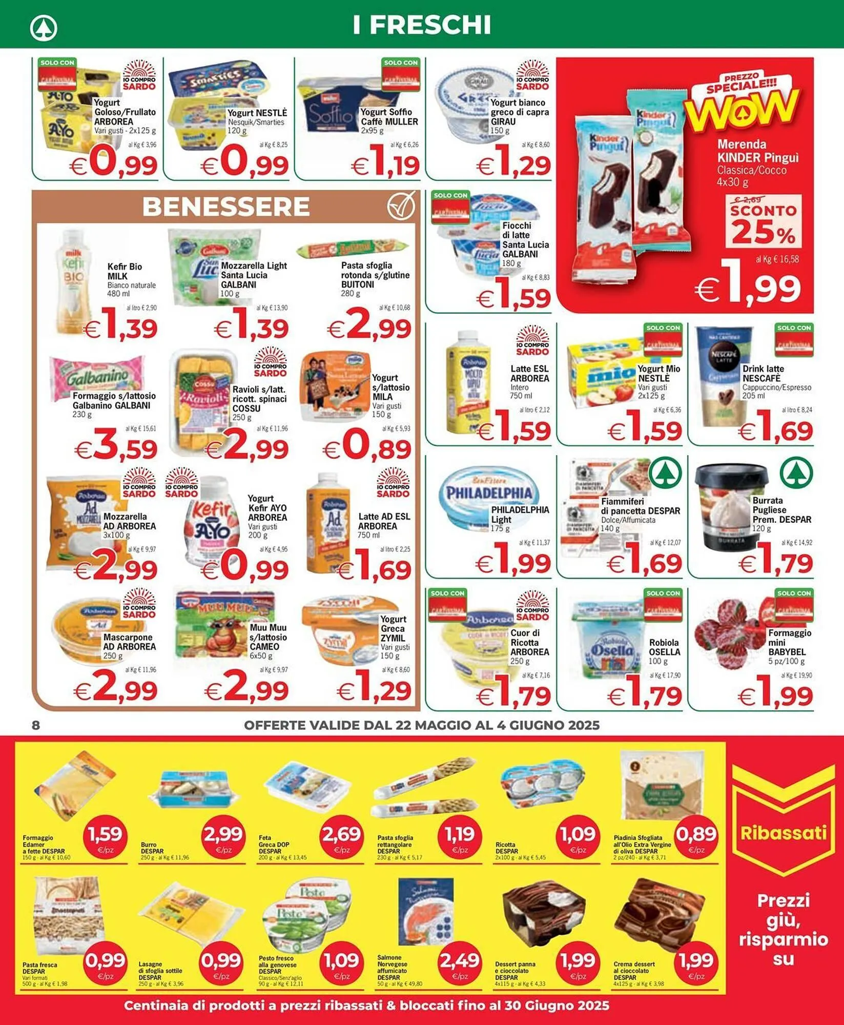 Volantino Despar da 28 maggio a 4 giugno di 2025 - Pagina del volantino 8