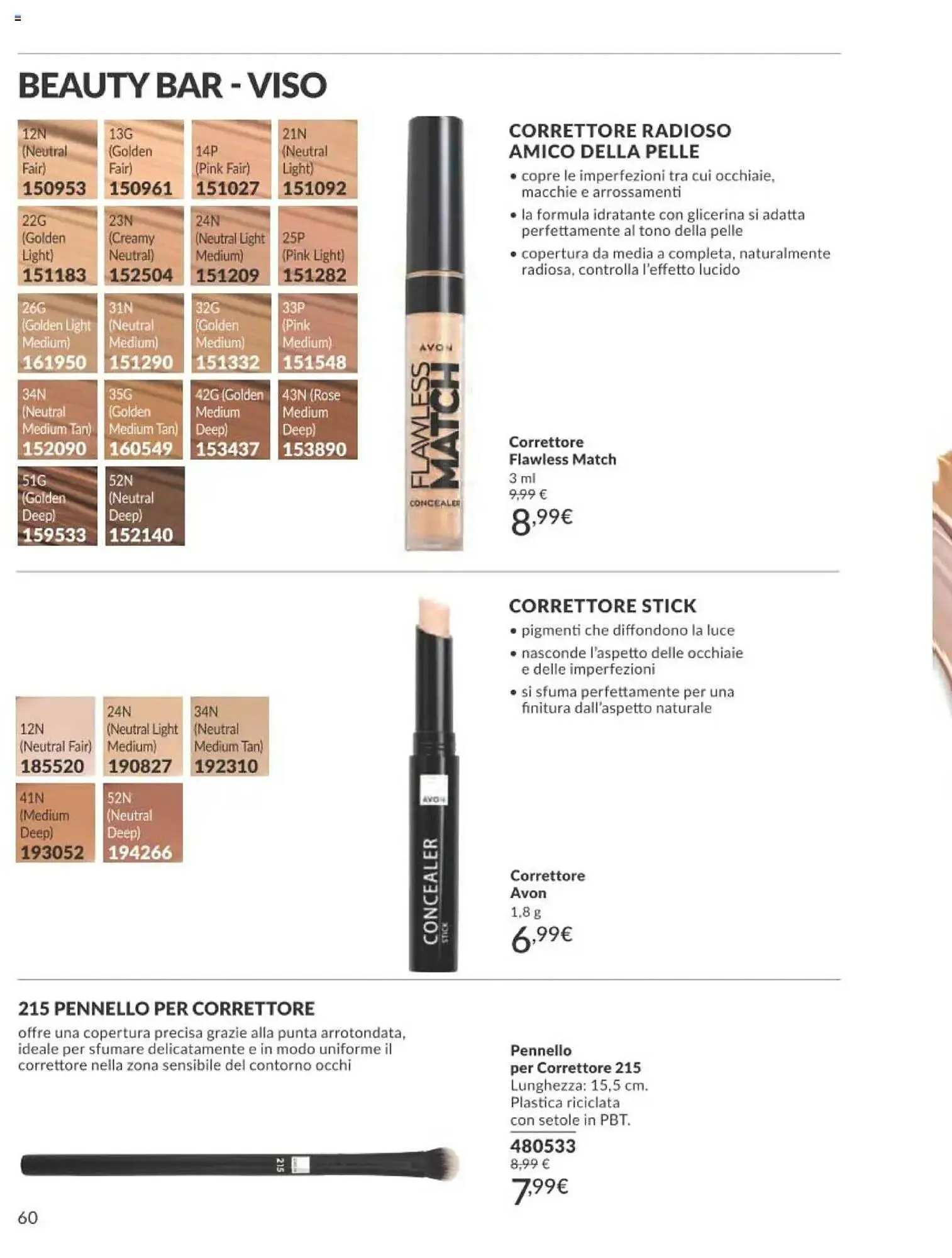 Catalogo Avon da 1 ottobre a 31 ottobre di 2025 - Pagina del volantino 60