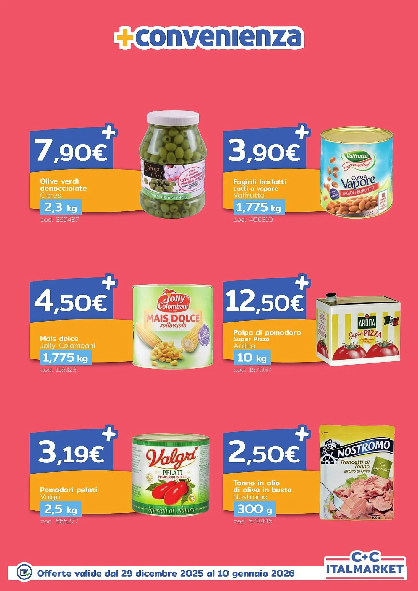Volantino C+C Italmarket da 29 dicembre a 10 gennaio di 2026 - Pagina del volantino 9