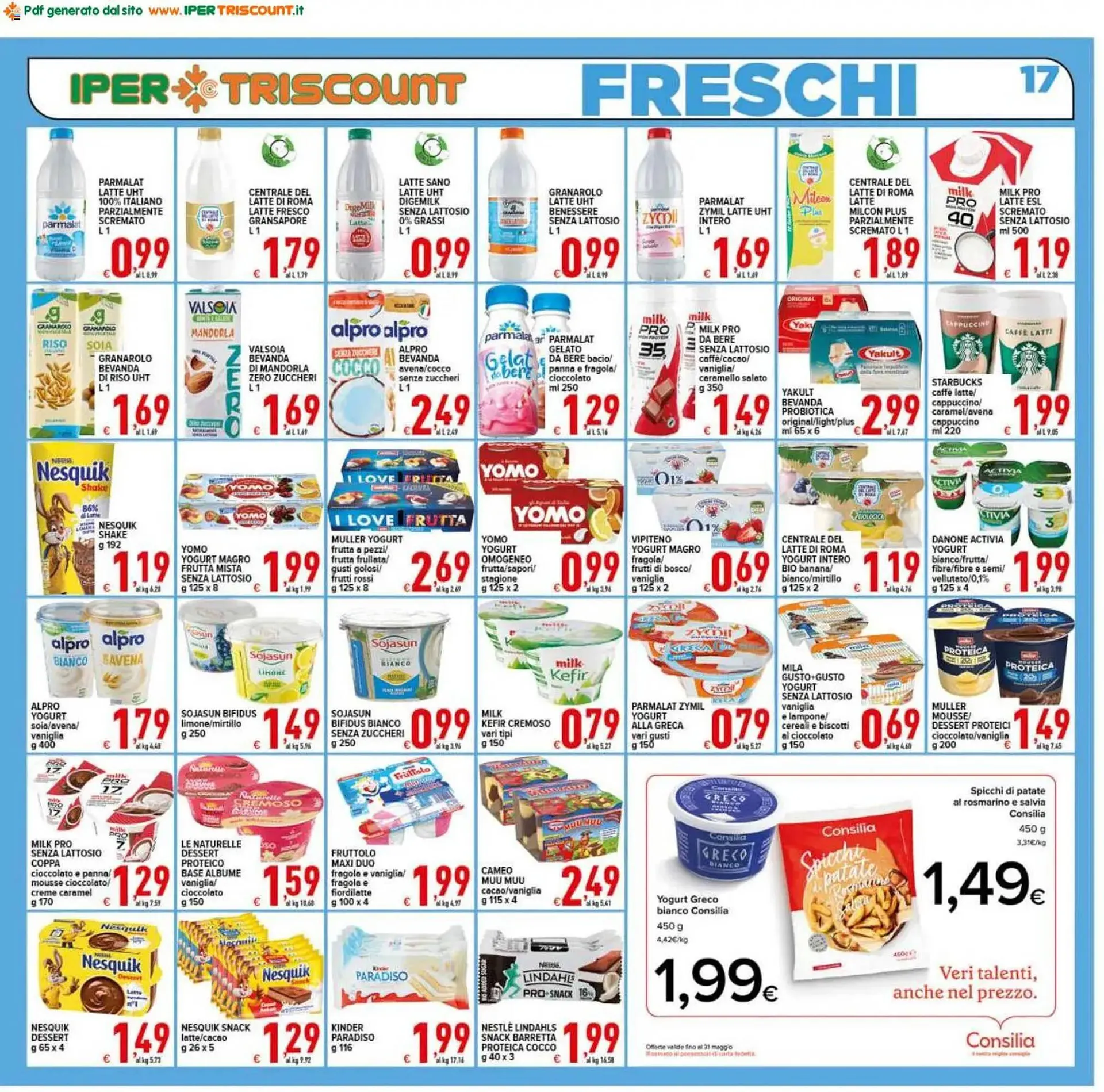 Volantino Iper Triscount da 8 maggio a 19 maggio di 2026 - Pagina del volantino 17