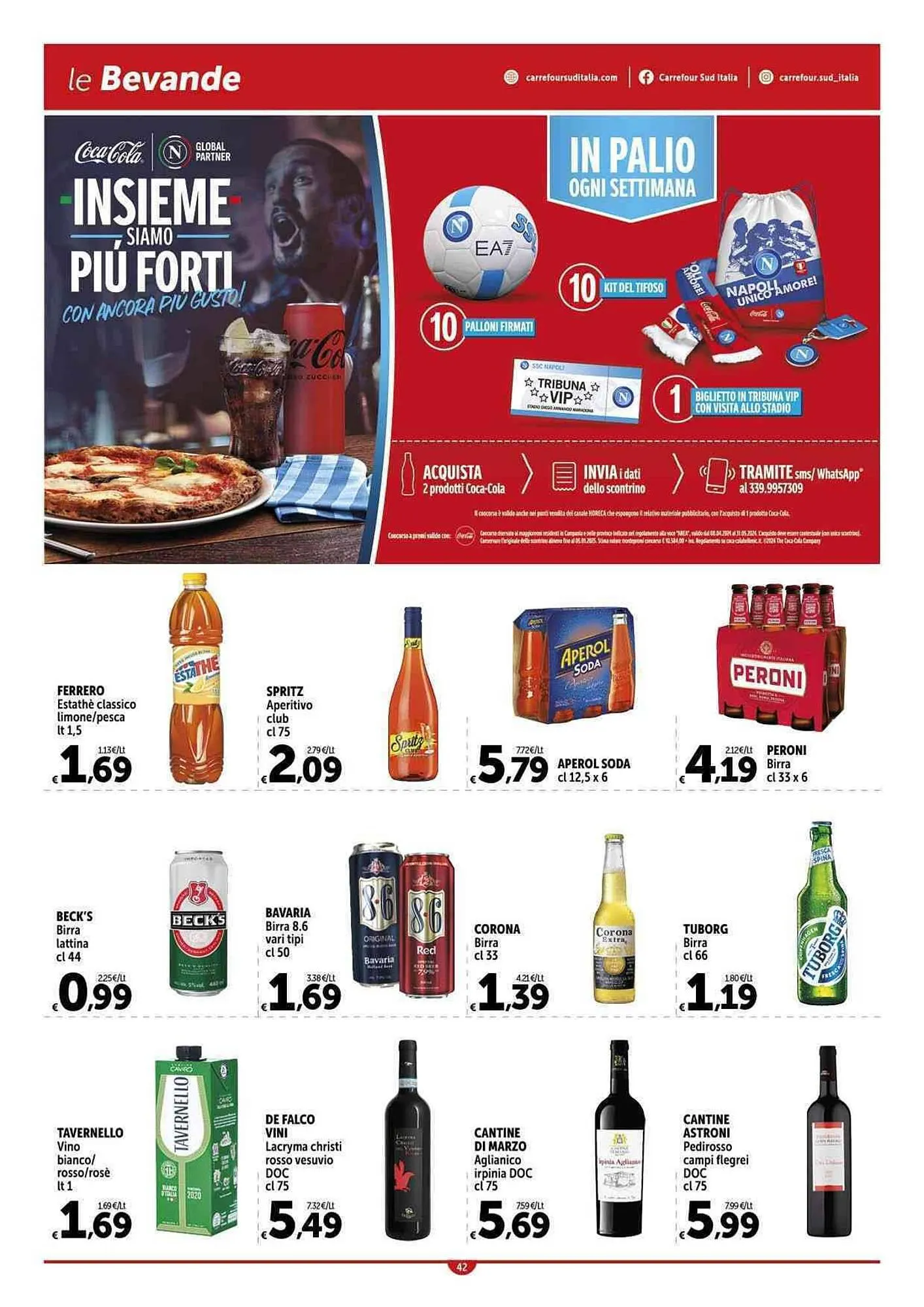 Volantino Carrefour Market da 11 aprile a 20 aprile di 2024 - Pagina del volantino 42