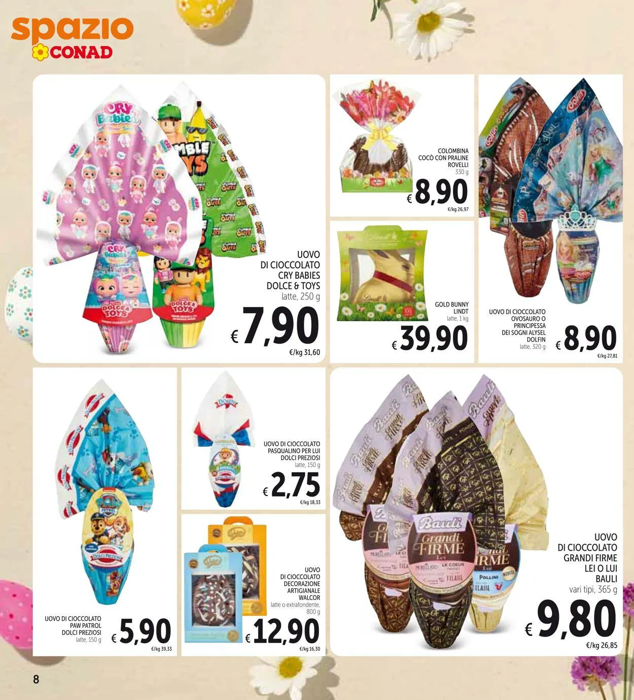 Conad - Spazio - Napoli Volantino attuale da 20 marzo a 30 marzo di 2024 - Pagina del volantino 8