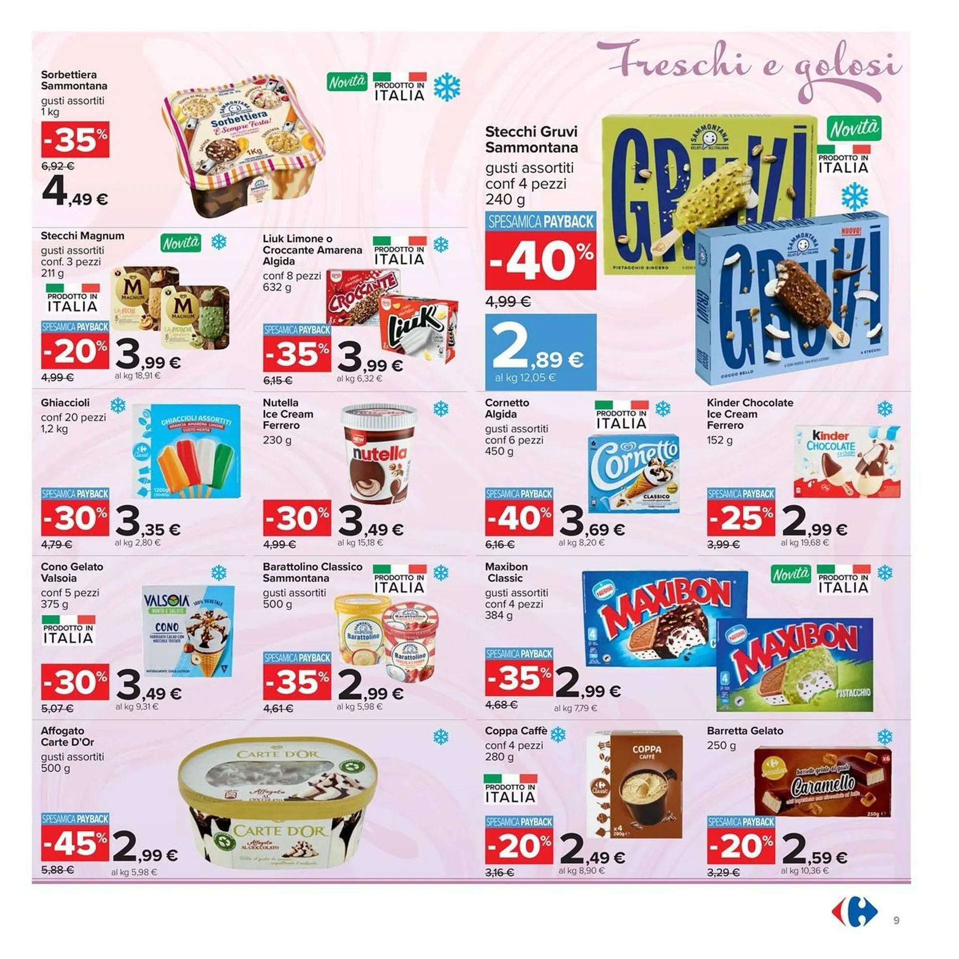 Volantino Carrefour Iper da 5 maggio a 18 maggio di 2026 - Pagina del volantino 9