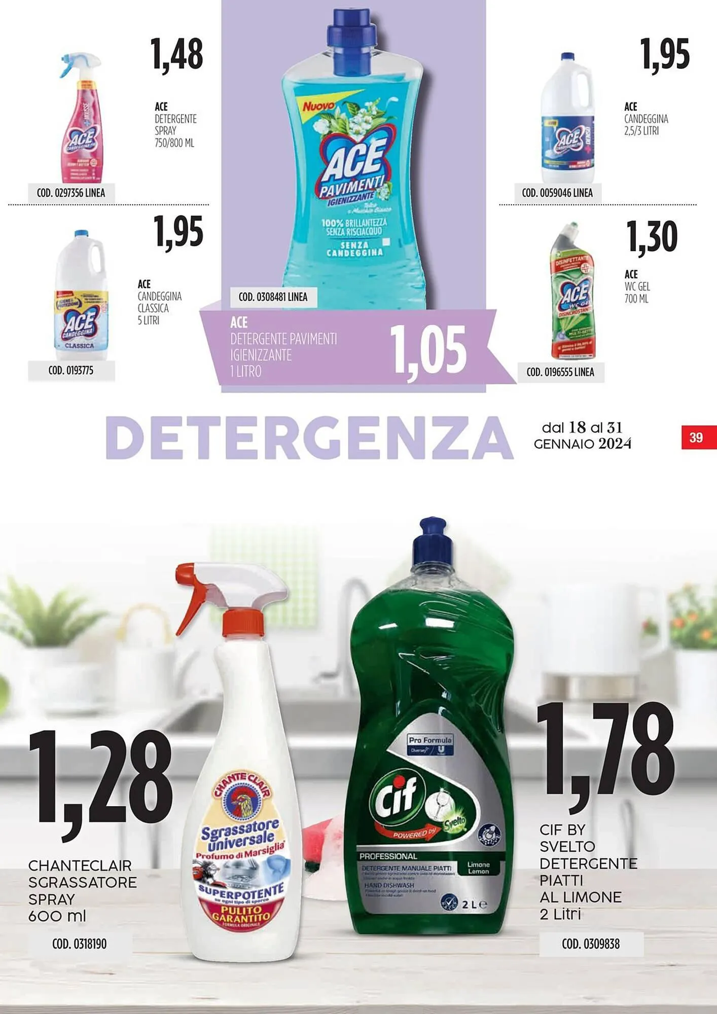 Volantino Carico Cash & Carry da 18 gennaio a 31 gennaio di 2024 - Pagina del volantino 39