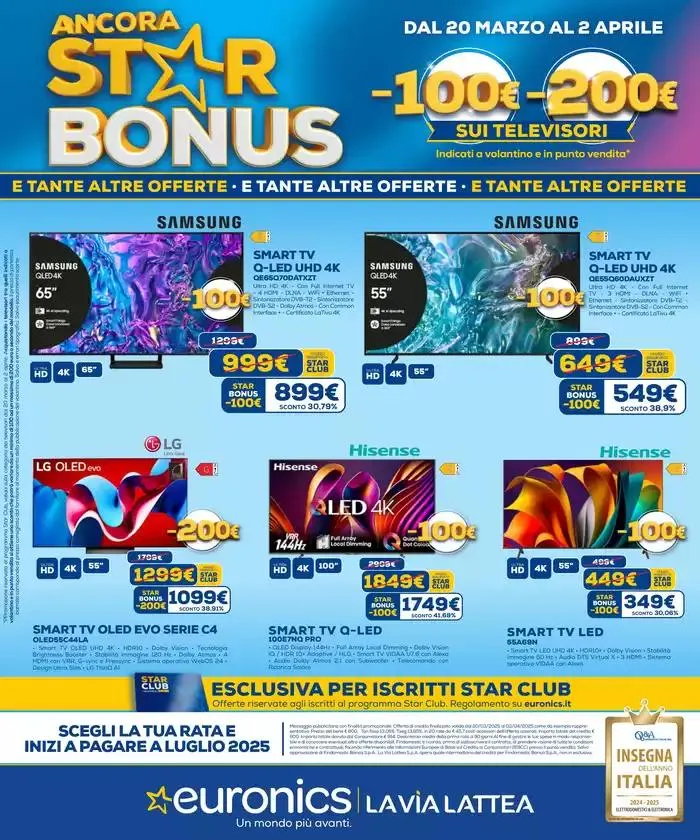Star Bonus continua da 20 marzo a 2 aprile di 2025 - Pagina del volantino 1