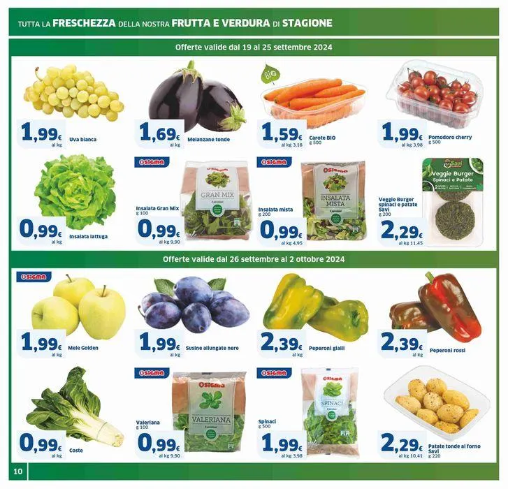 Offerte che fruttano bene! + Speciale colazione , Superstore da 19 settembre a 2 ottobre di 2024 - Pagina del volantino 10