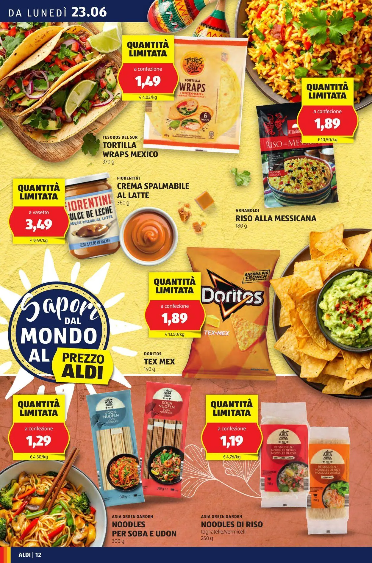 Aldi Volantino attuale da 23 giugno a 29 giugno di 2025 - Pagina del volantino 12