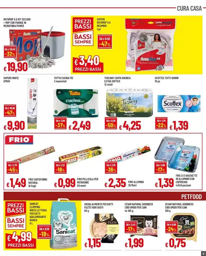 Prezzi ancora piu bassi da 6 marzo a 16 marzo di 2025 - Pagina del volantino 21