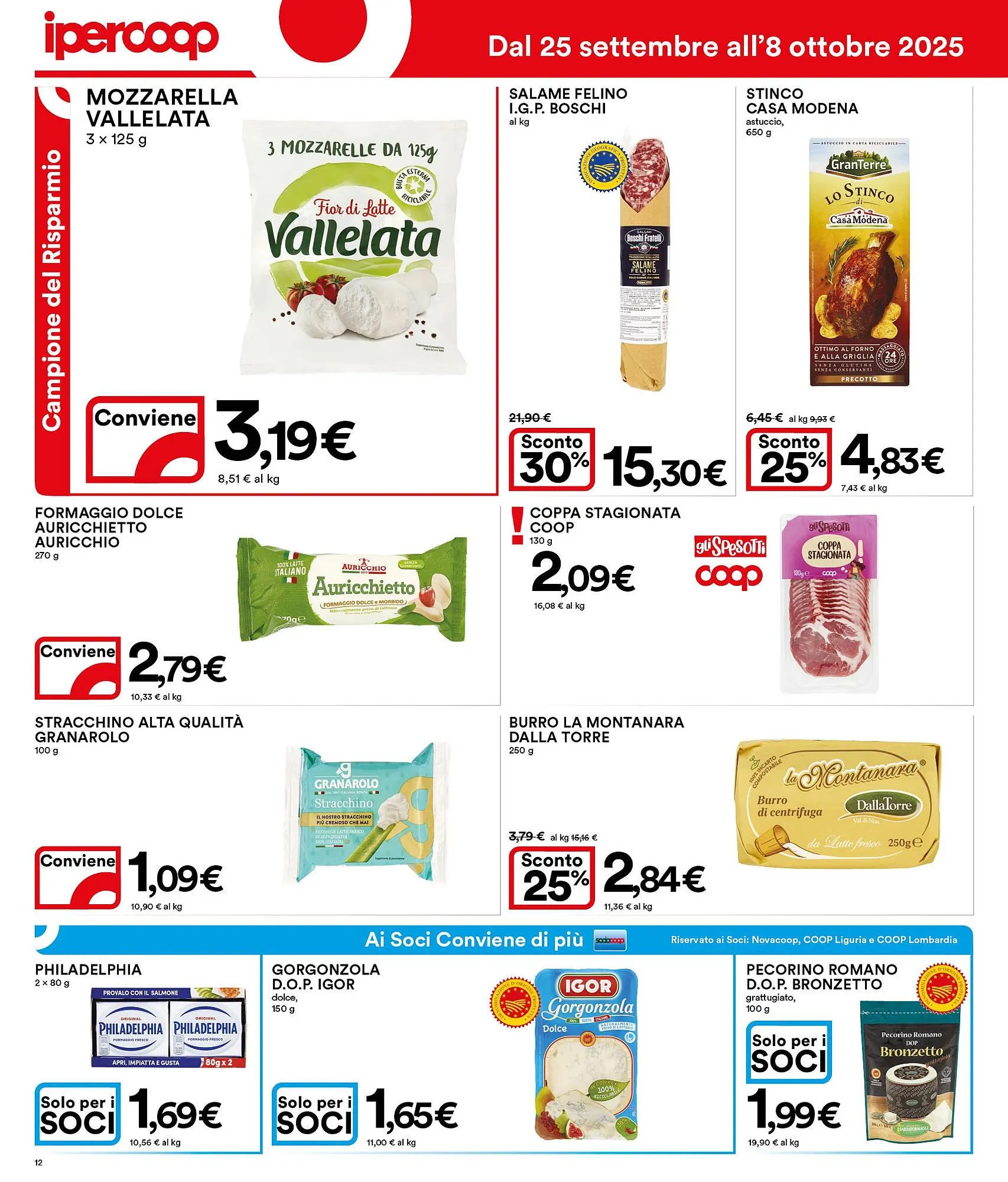 Volantino Ipercoop da 25 settembre a 8 ottobre di 2025 - Pagina del volantino 12