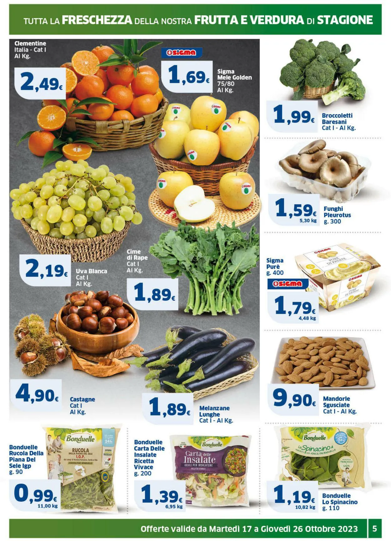 Sigma - Napoli Volantino attuale da 17 ottobre a 26 ottobre di 2023 - Pagina del volantino 5