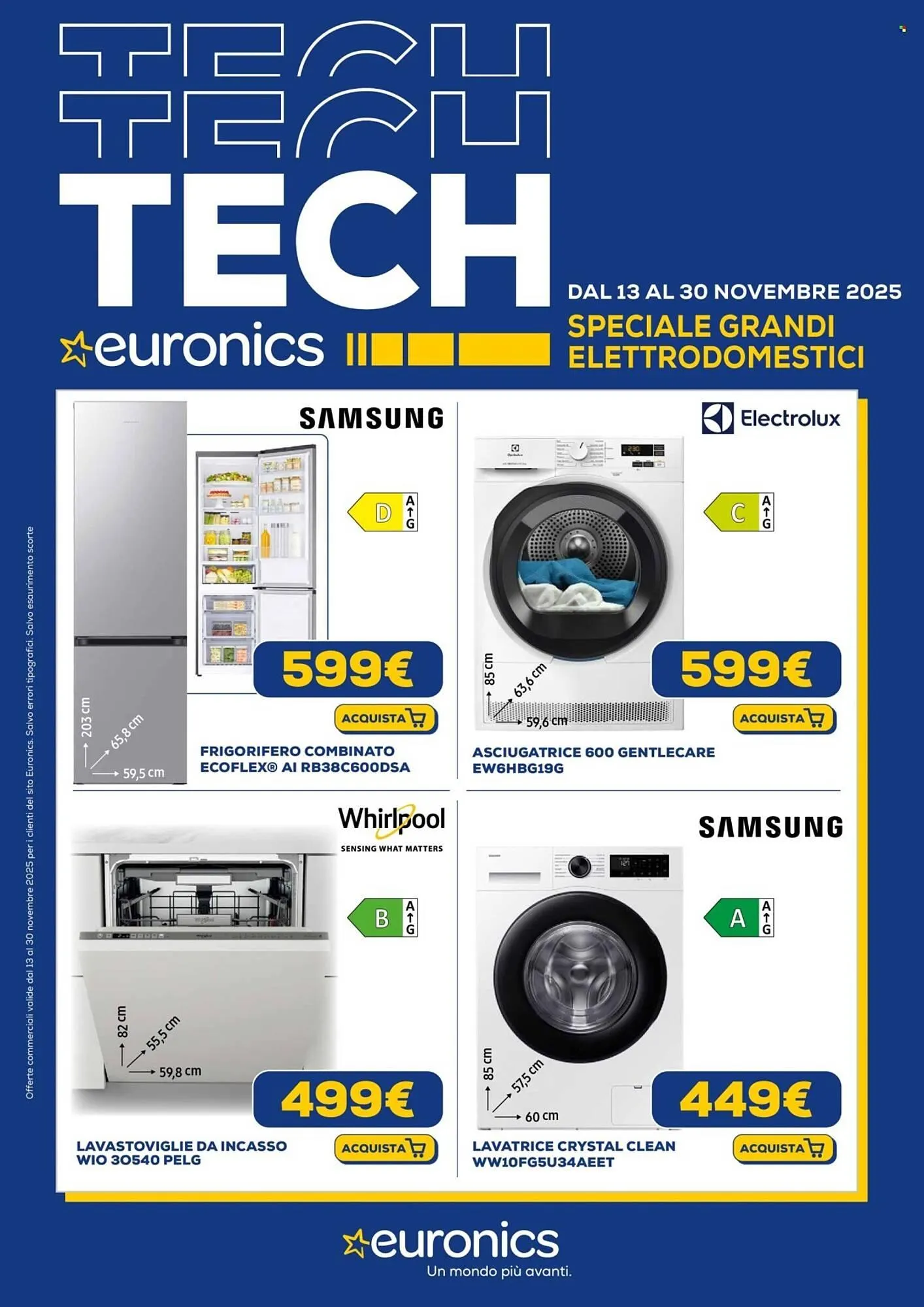 Volantino Euronics da 13 novembre a 30 novembre di 2025 - Pagina del volantino 1