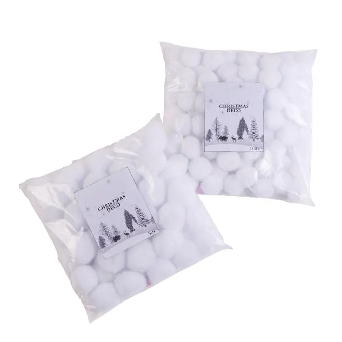 SNOWBALL Decorazioni da spargere 2 dimensioni bianco