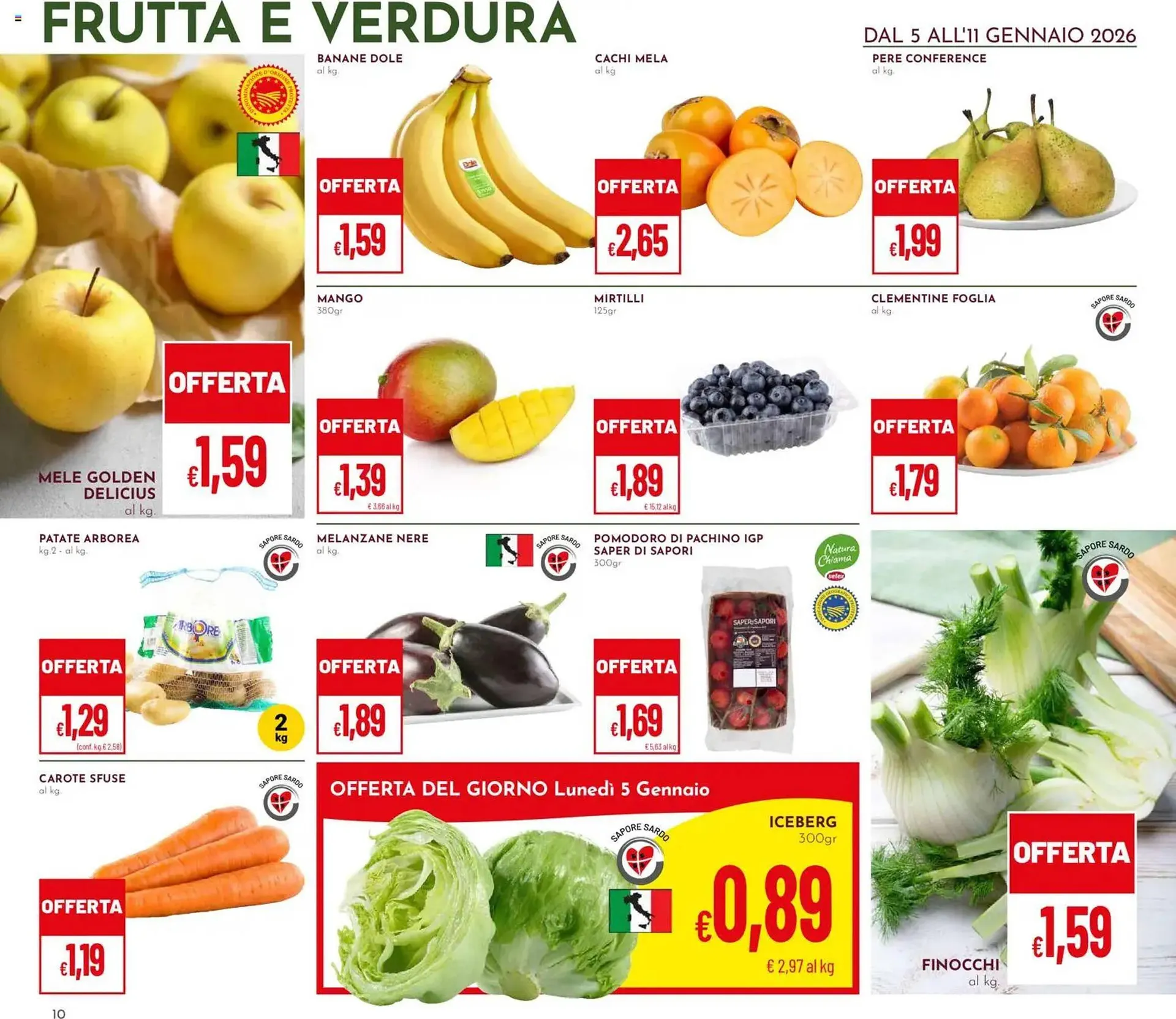 Volantino Pan da 5 gennaio a 11 gennaio di 2026 - Pagina del volantino 10