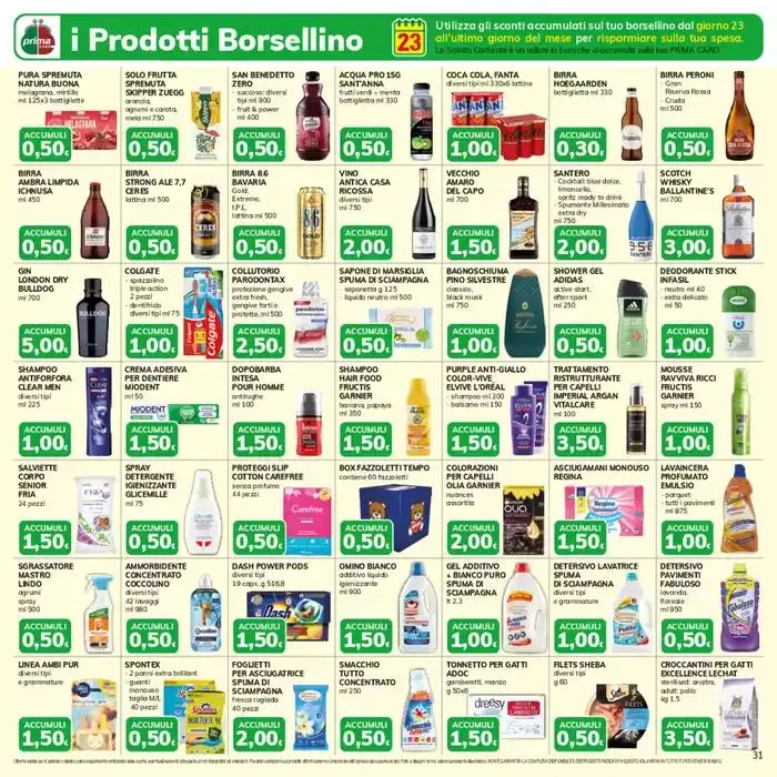 Piu bassi da 30 ottobre a 11 novembre di 2024 - Pagina del volantino 31