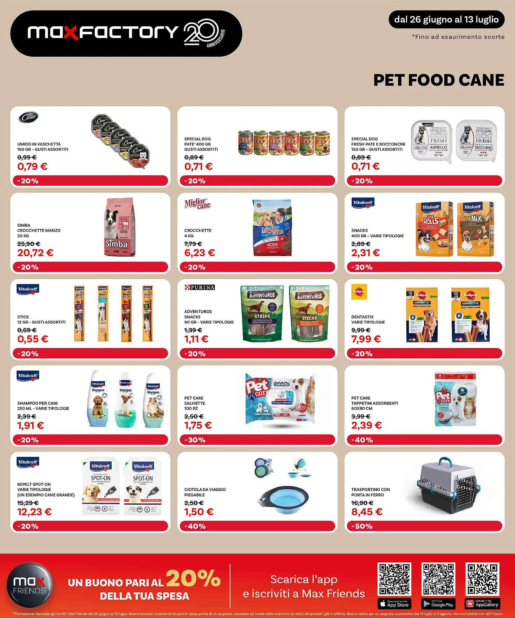 Volantino Max Factory da 25 giugno a 11 luglio di 2025 - Pagina del volantino 28