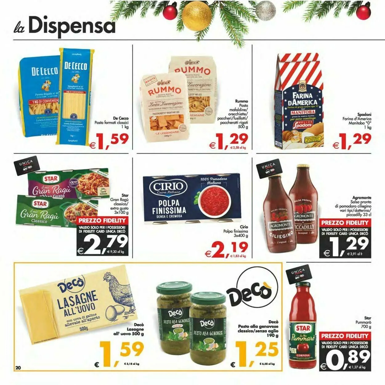 Deco Volantino attuale da 5 dicembre a 15 dicembre di 2025 - Pagina del volantino 20