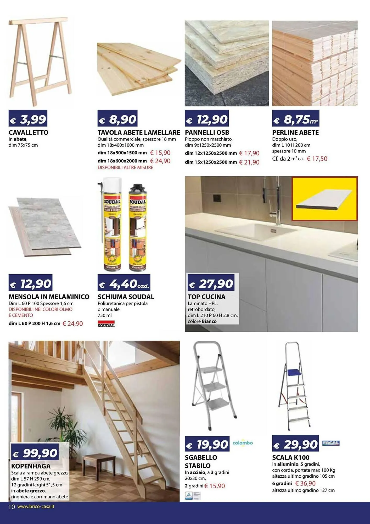 Volantino Bricocasa da 25 novembre a 7 dicembre di 2025 - Pagina del volantino 10