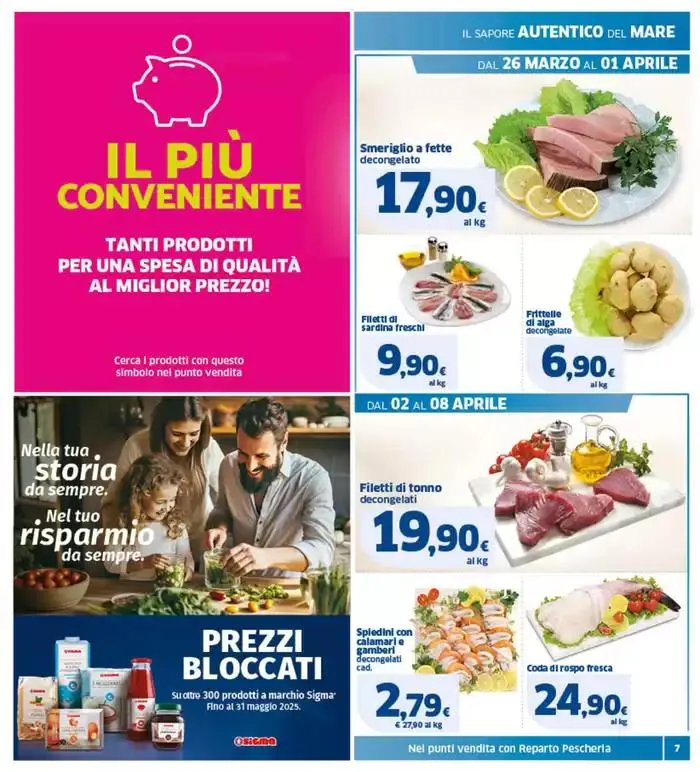 Grandi sconti da 26 marzo a 8 aprile di 2025 - Pagina del volantino 7