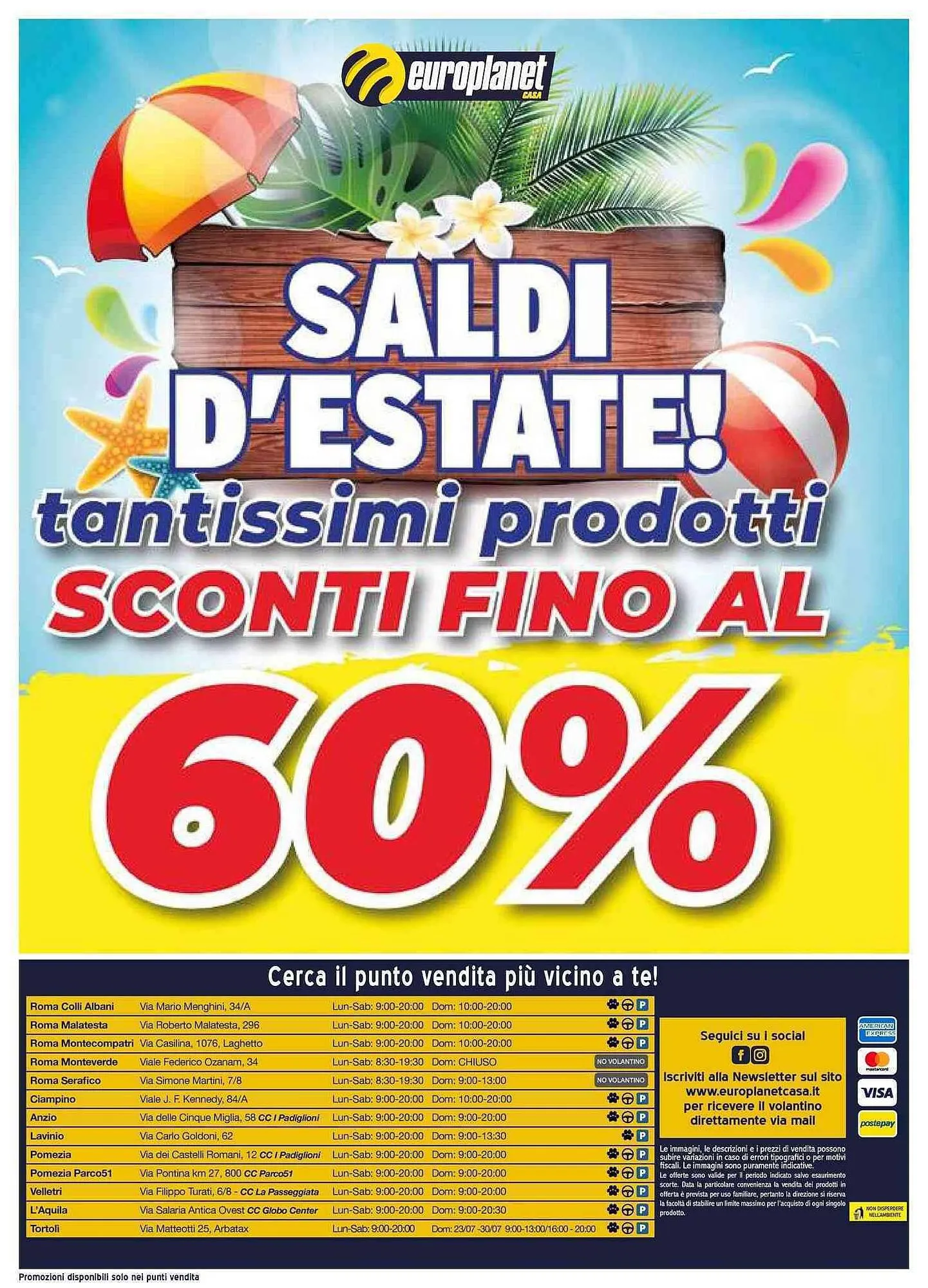 Volantino Europlanet Casa da 21 luglio a 30 luglio di 2023 - Pagina del volantino 20