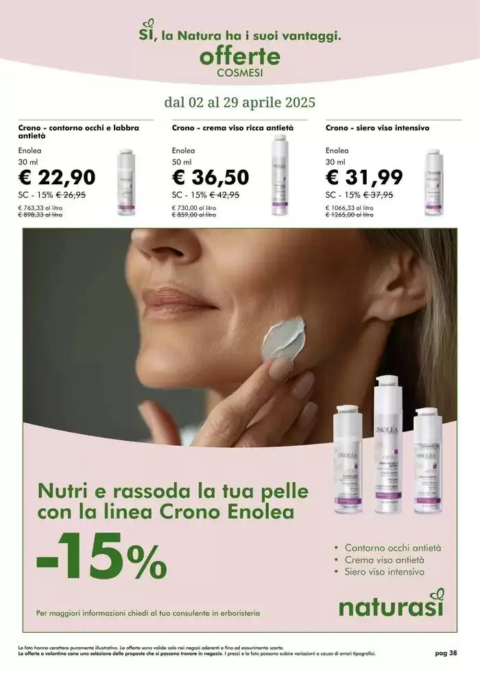 Offerte Aprile 2025 da 1 aprile a 30 aprile di 2025 - Pagina del volantino 38
