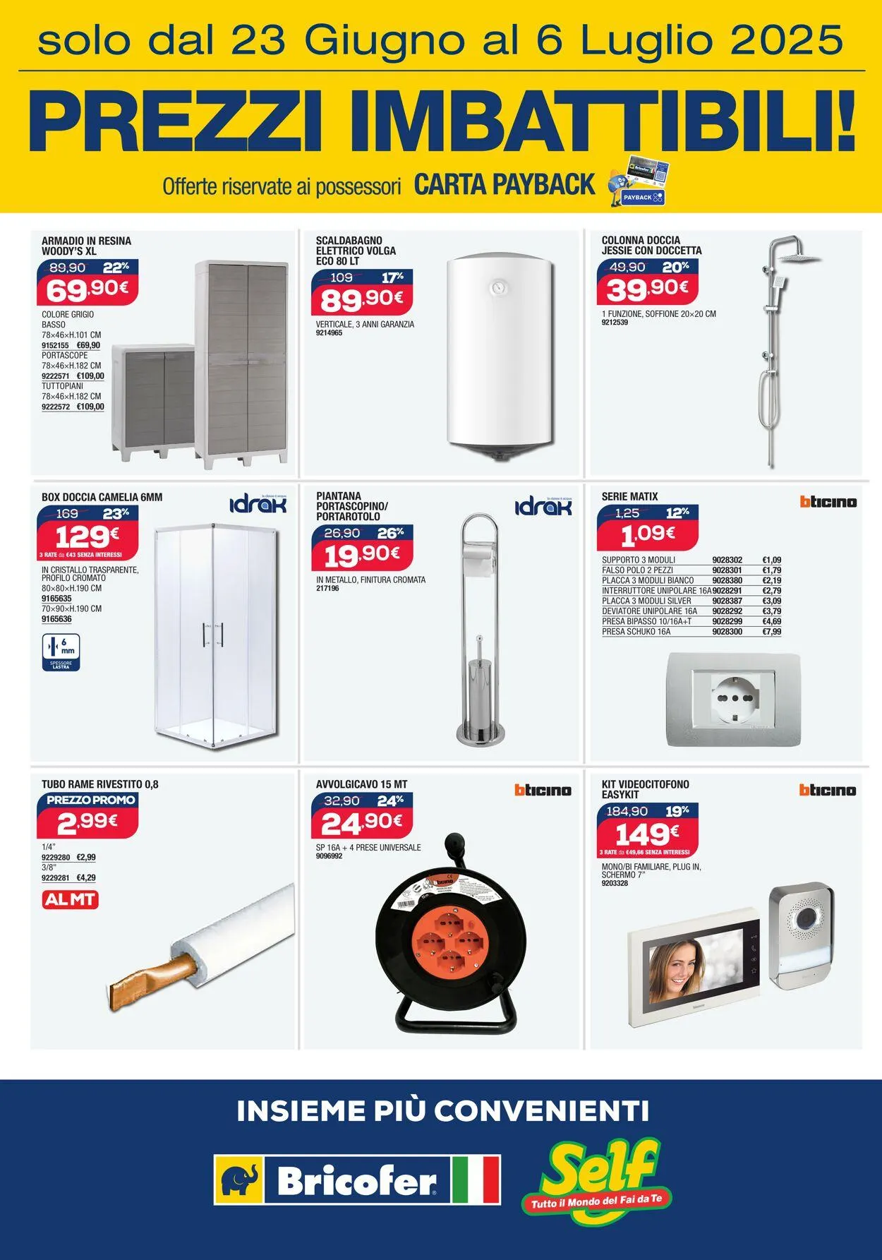 Self Volantino attuale da 23 giugno a 6 luglio di 2025 - Pagina del volantino 4